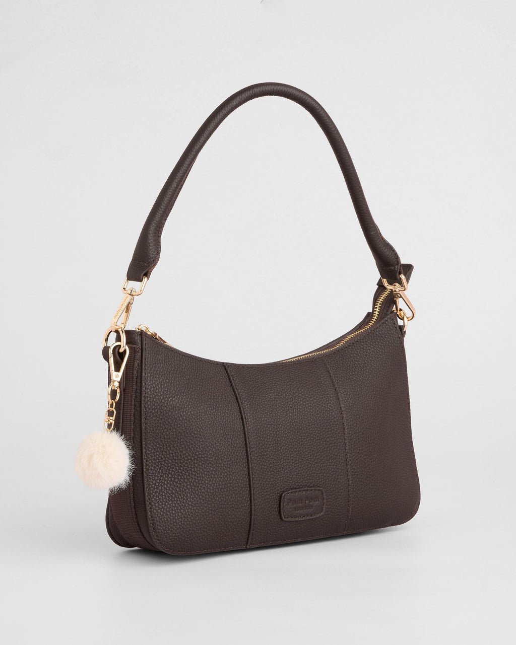 Pom Pom London Edgware Chocolate Plum
