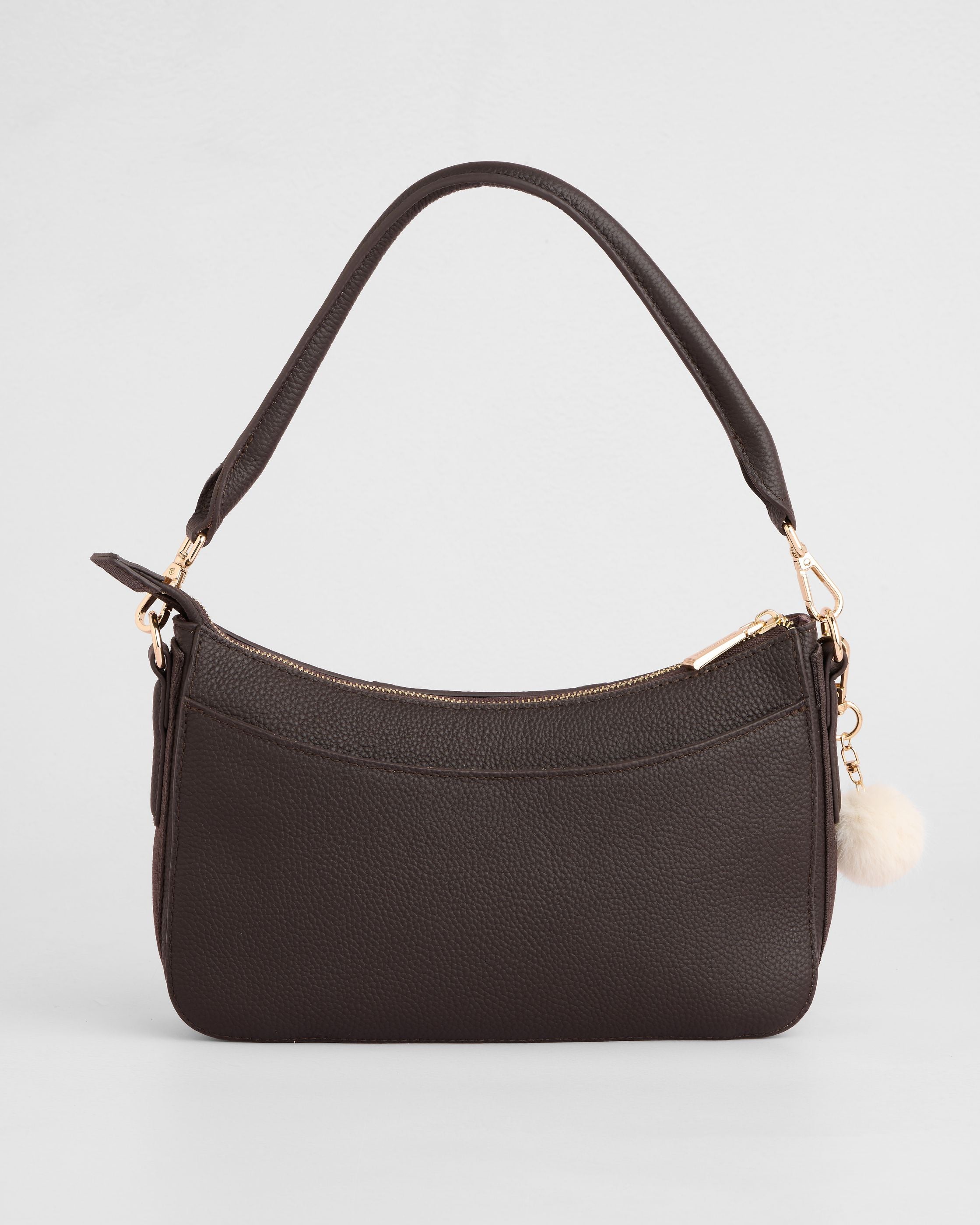 Pom Pom London Edgware Chocolate Plum