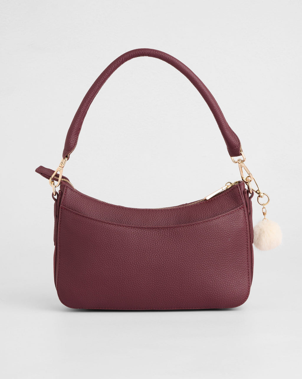 Pom Pom London Edgware Dark Maroon