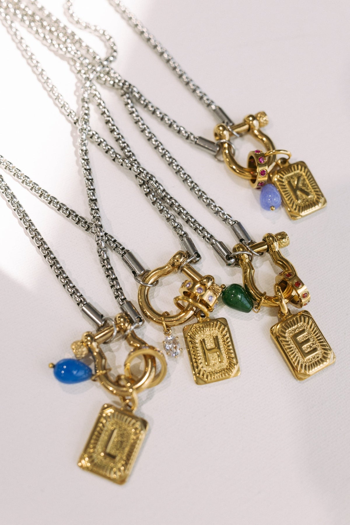 Charmed Initial Teezo Necklace