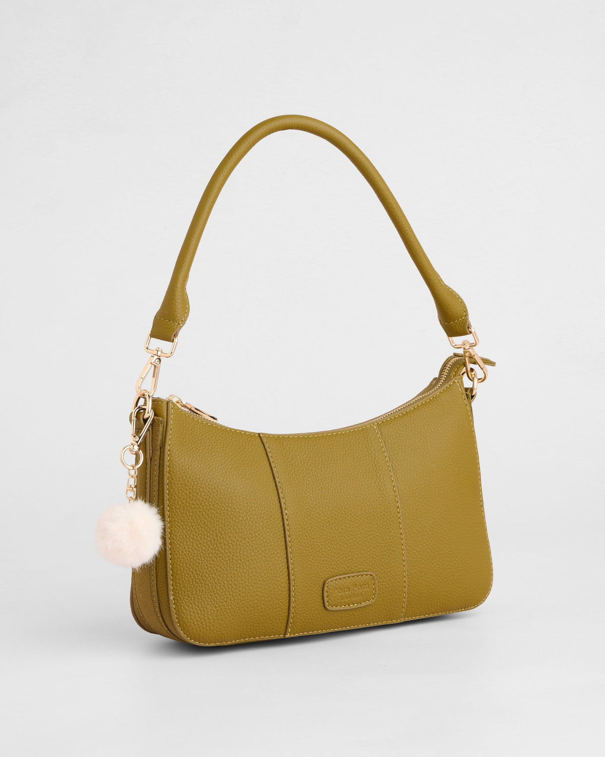 Pom Pom London Edgware Olive Green