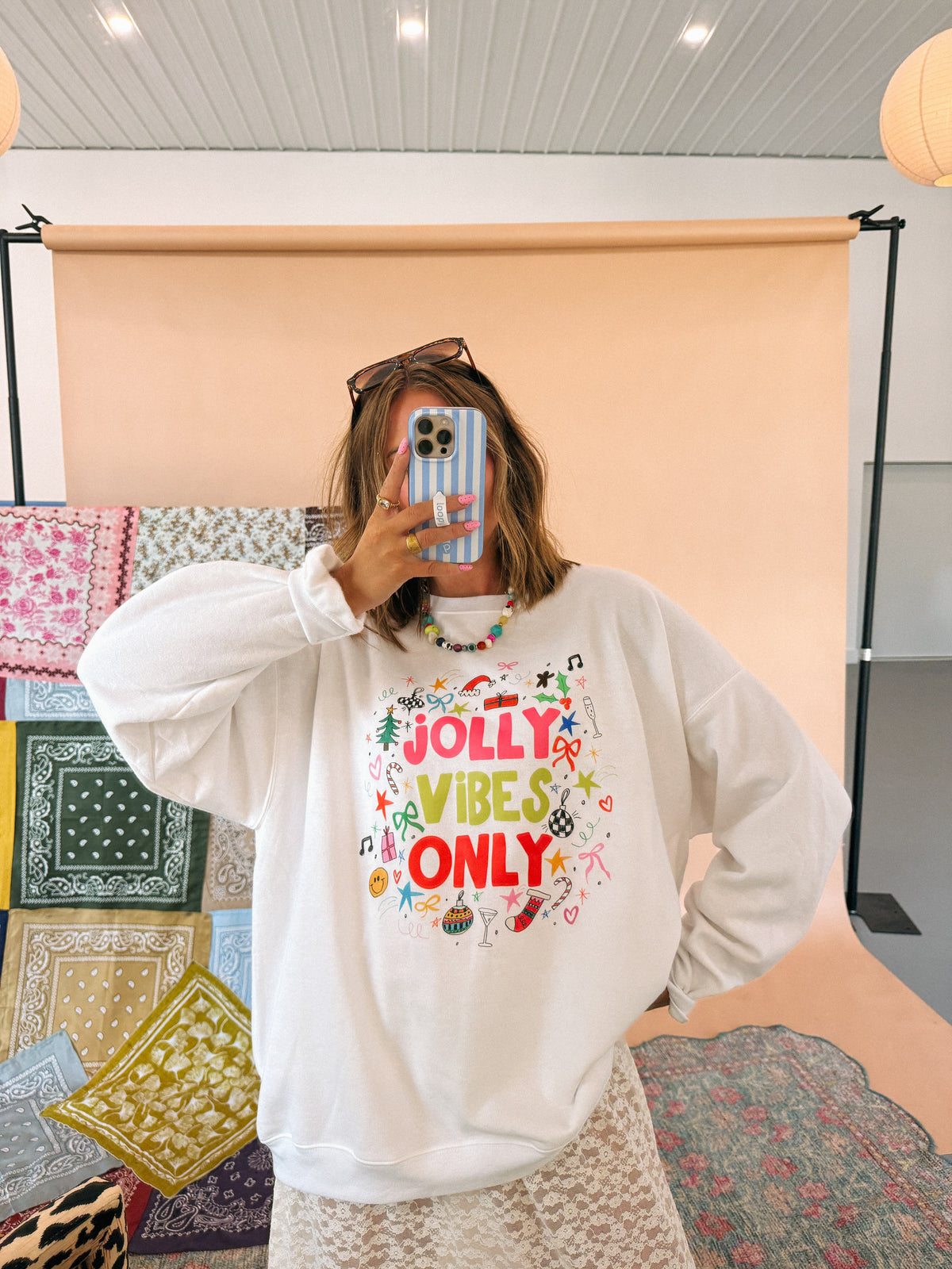Jolly Vibes Only Sweatshirt