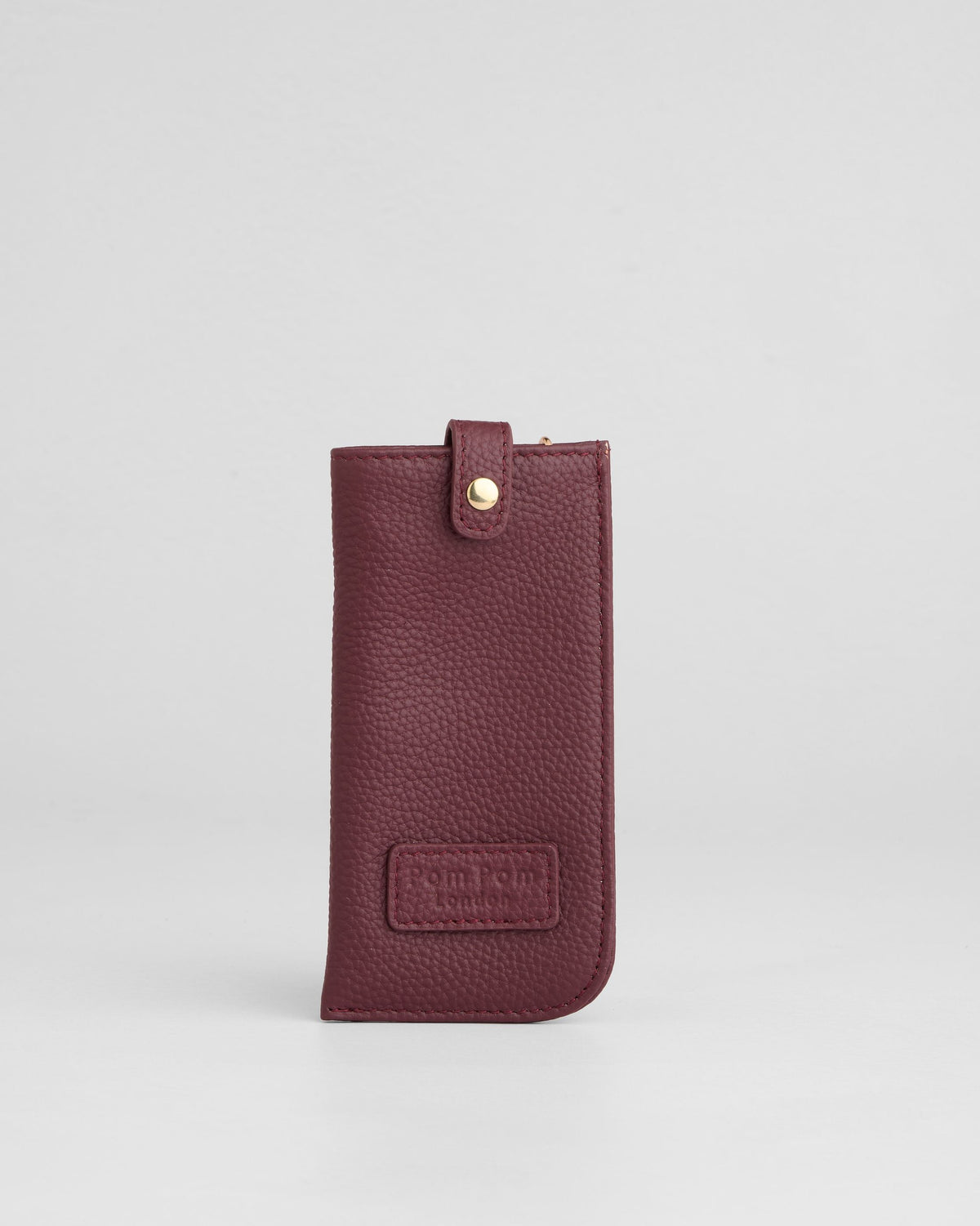 Grosvenor Glasses Case Dark Maroon