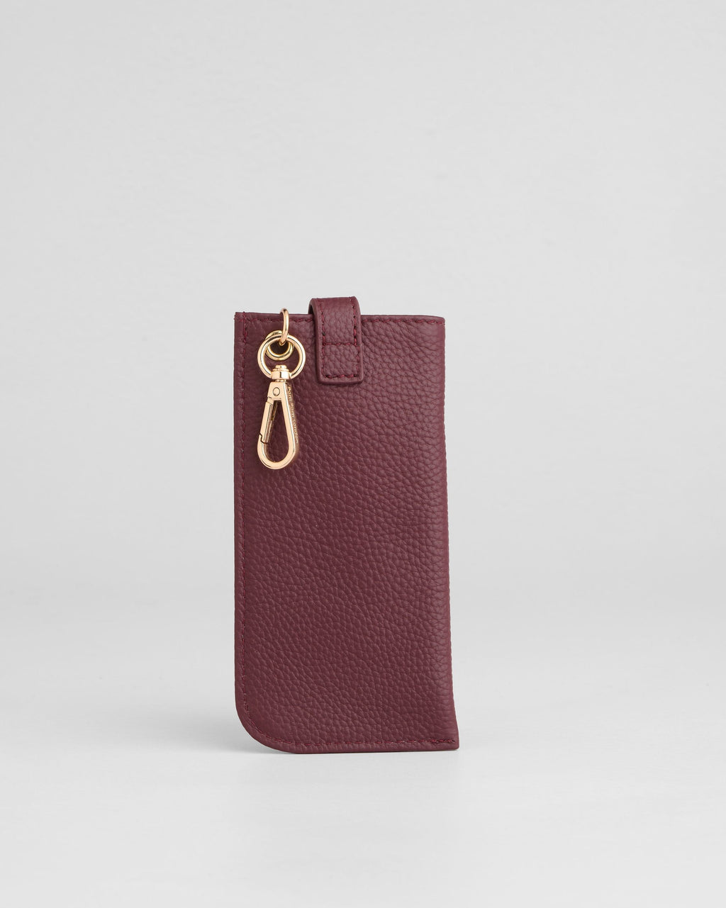 Grosvenor Glasses Case Dark Maroon