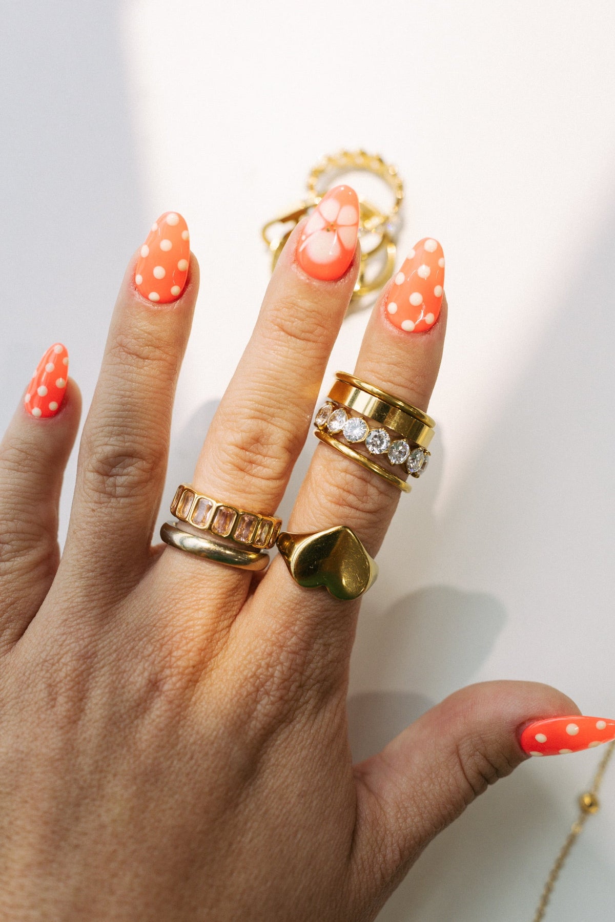 Crystal Stacked Ring 4