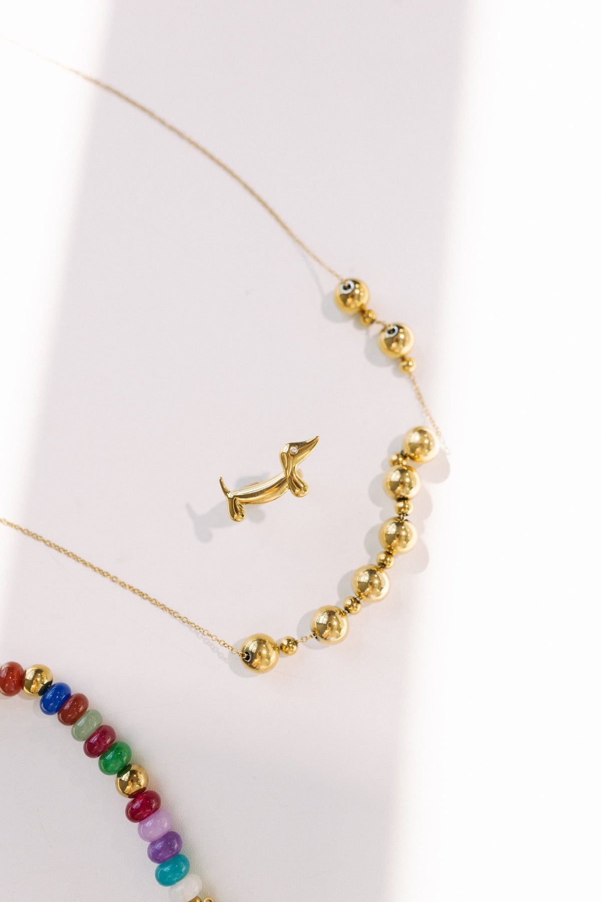 Harvey Dachshund Adjustable Ring
