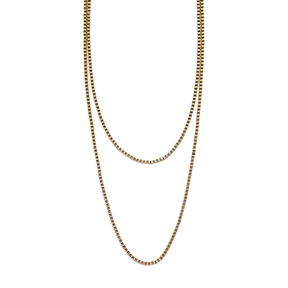 Mittie Gold Chain Necklace || Choose Length