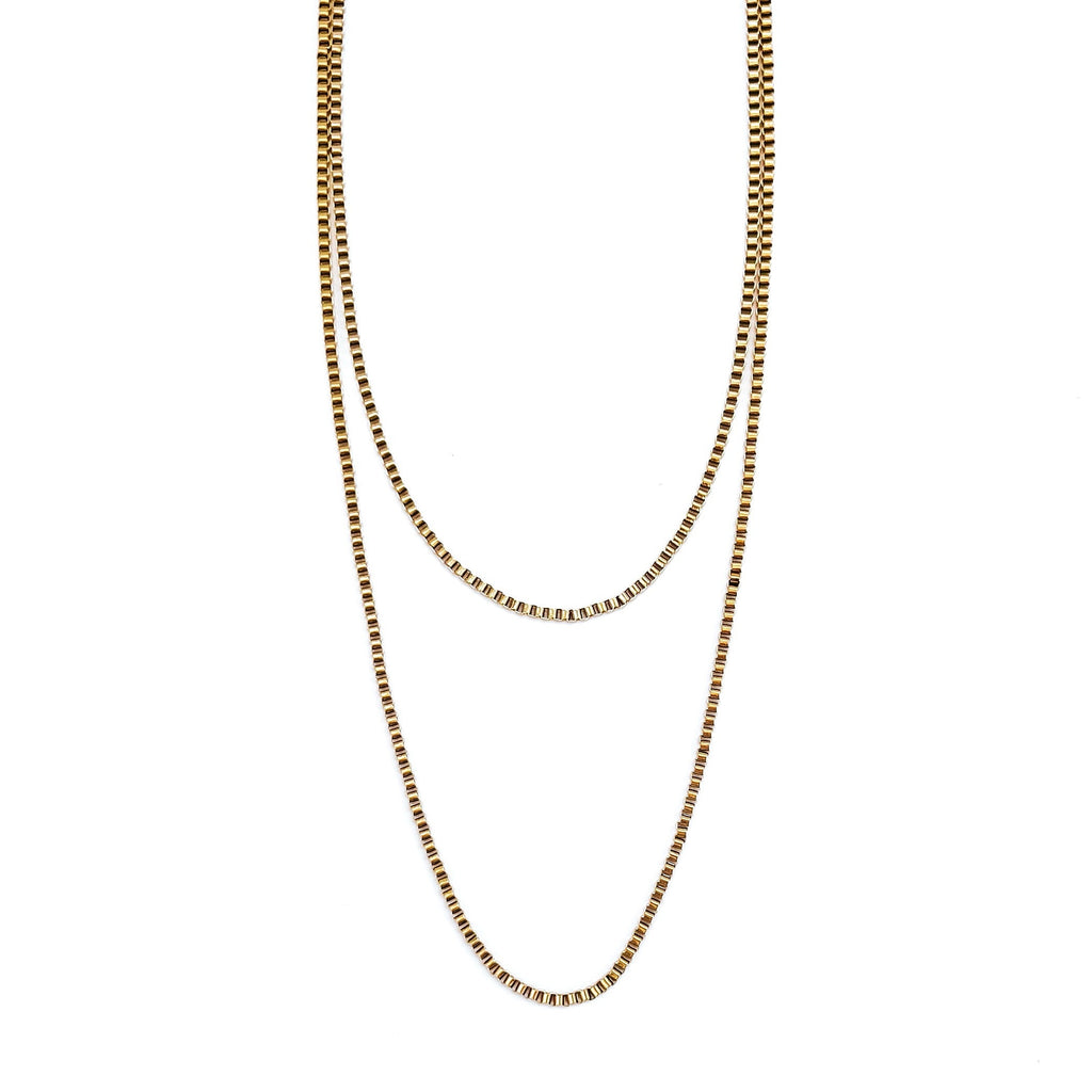 Mittie Gold Chain Necklace || Choose Length