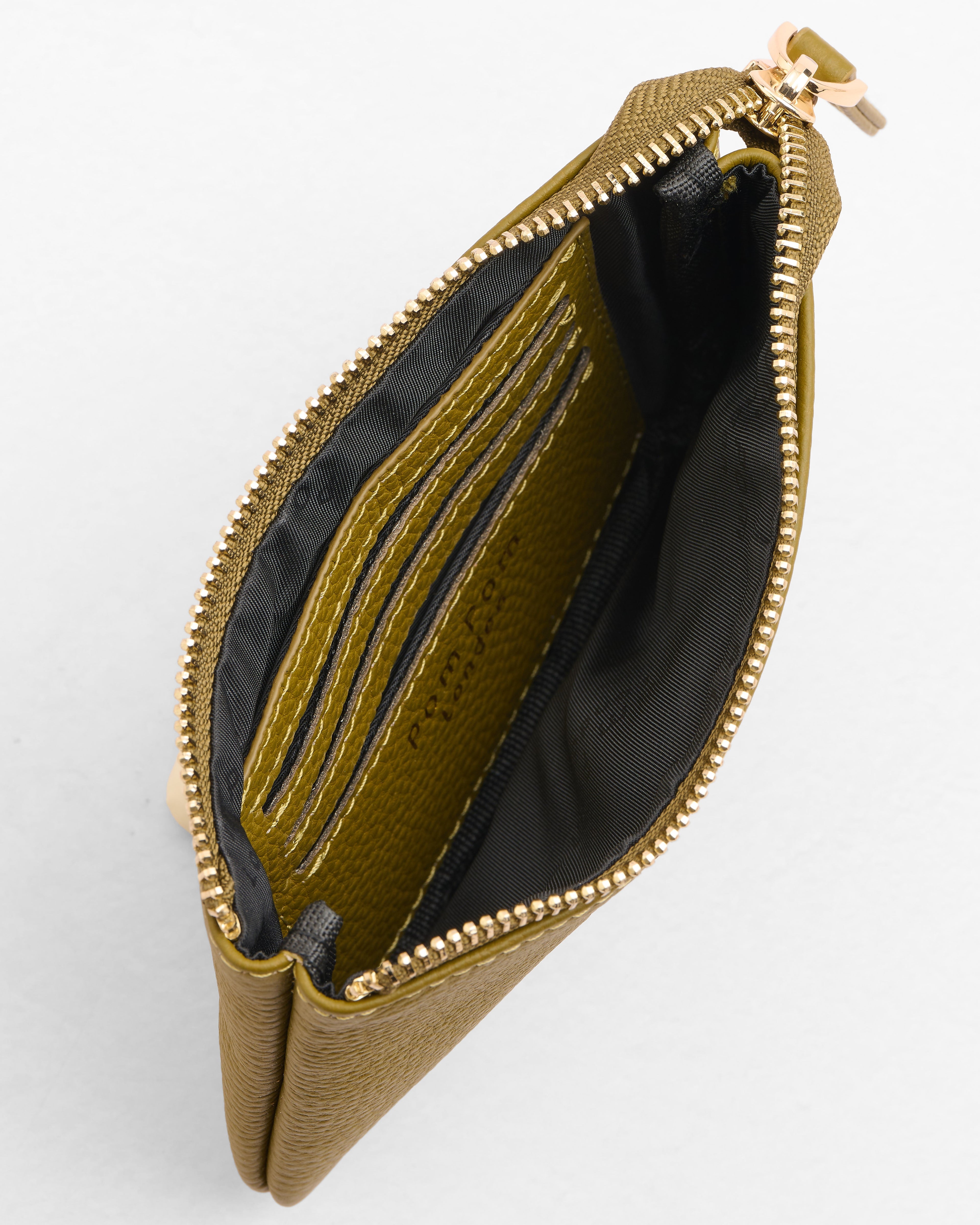 Chelsea Coin Purse Olive Green