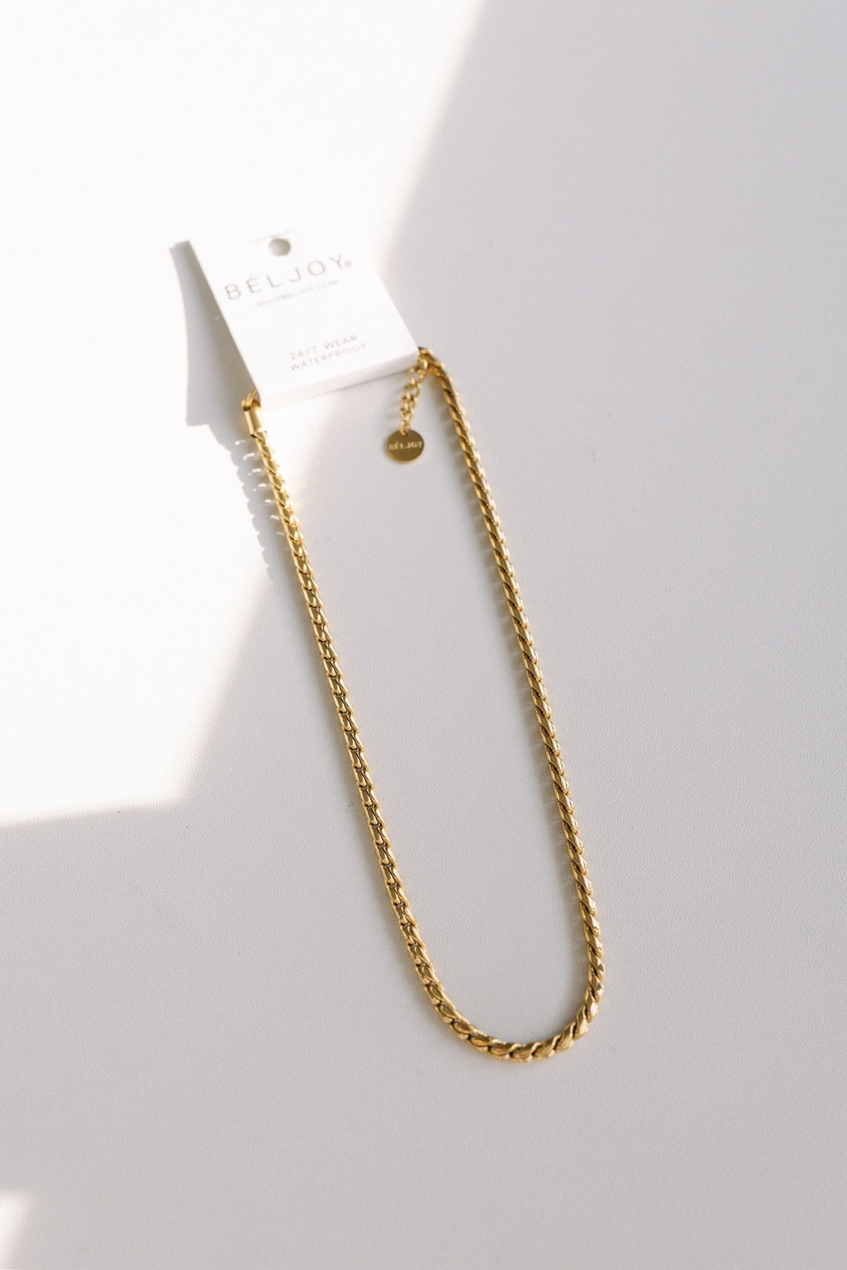 Margo Gold Rope Chain Necklace