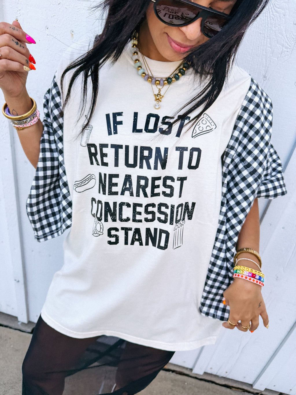 Concession Stand Graphic Tee - Ivory