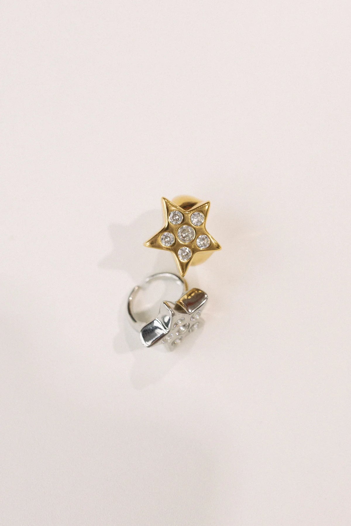 Starbright Crystal Gold Ring