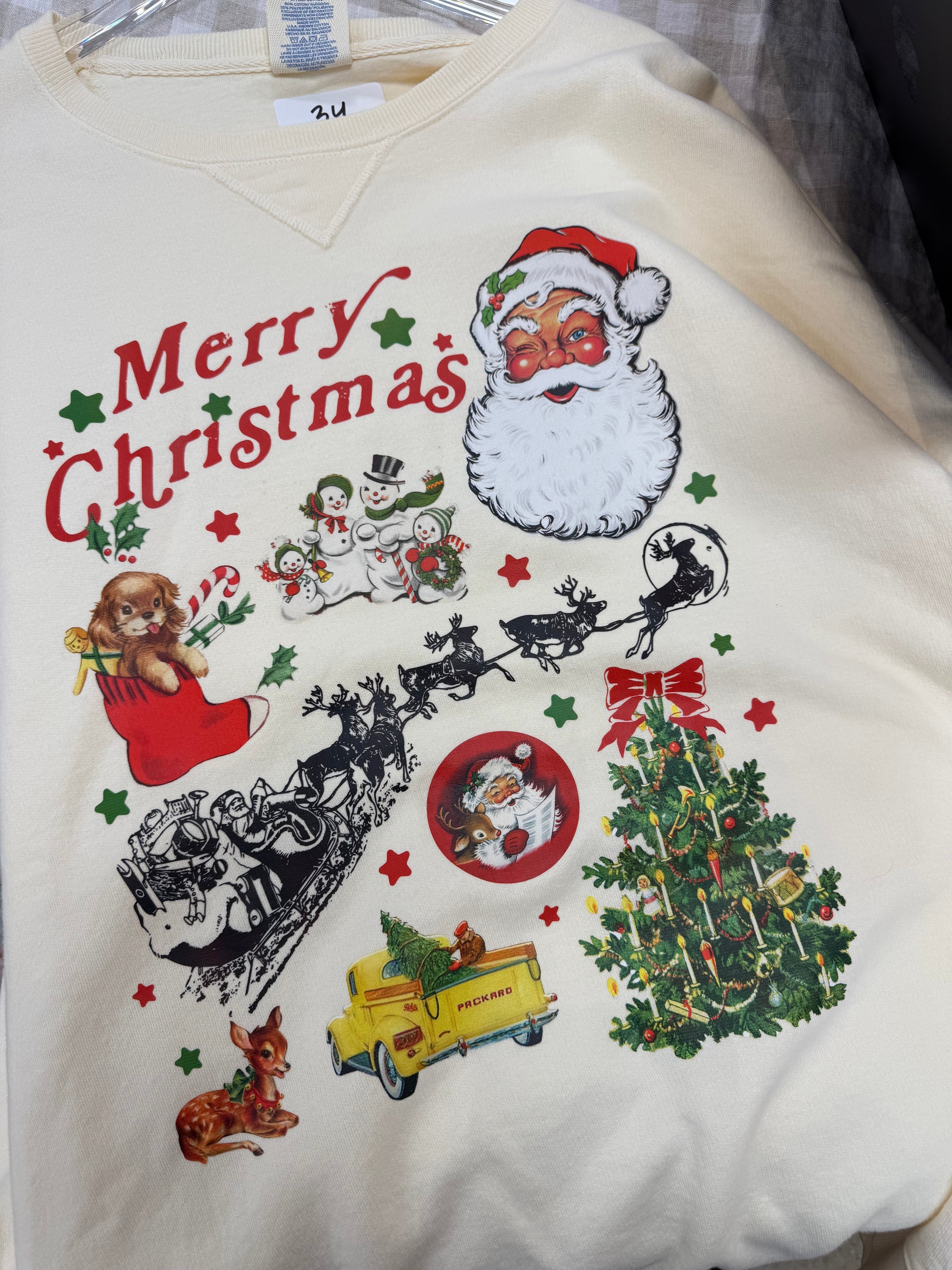 Santa's Sleigh Sweatshirt