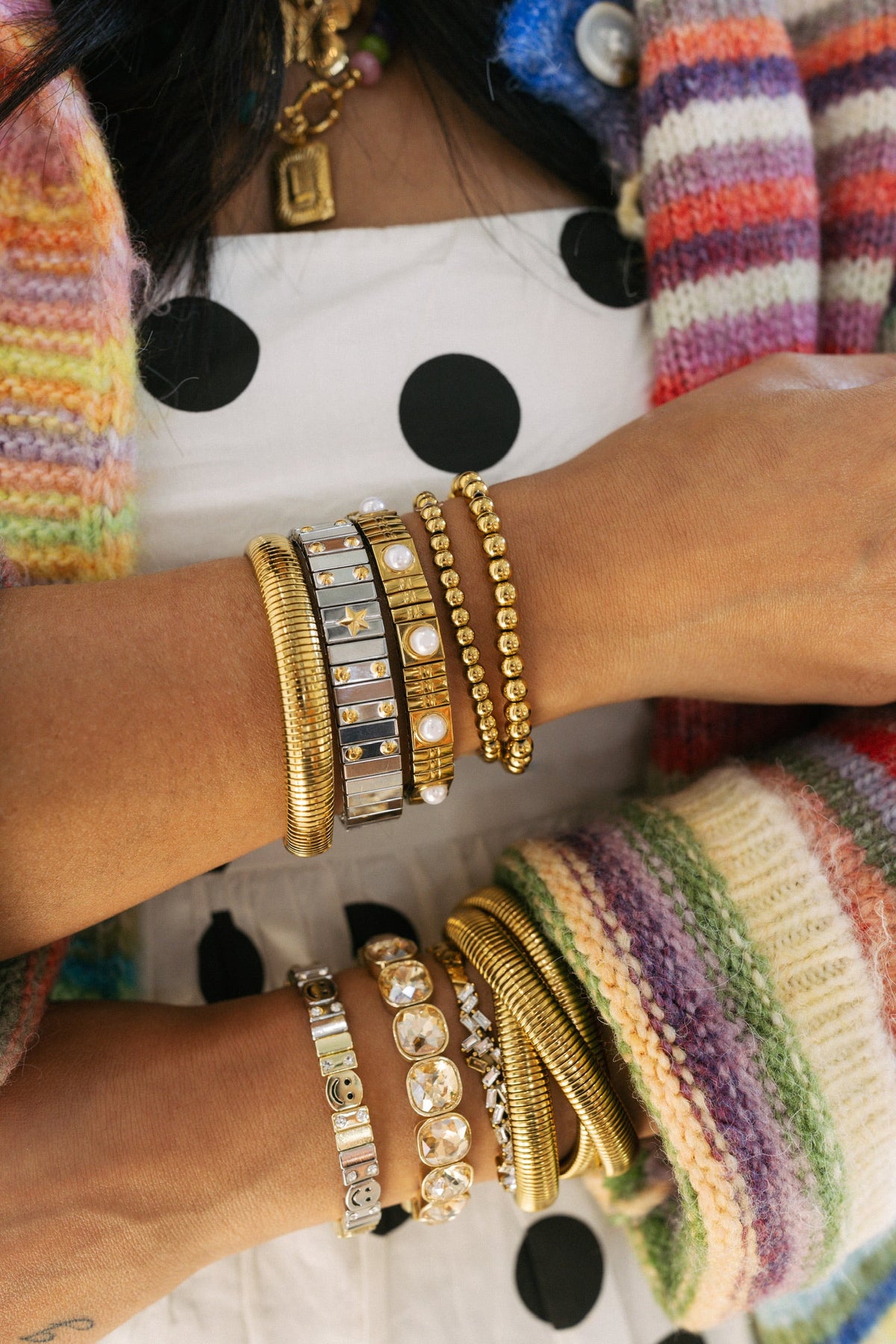 The Luxe Link Bracelet - Star Studded 3