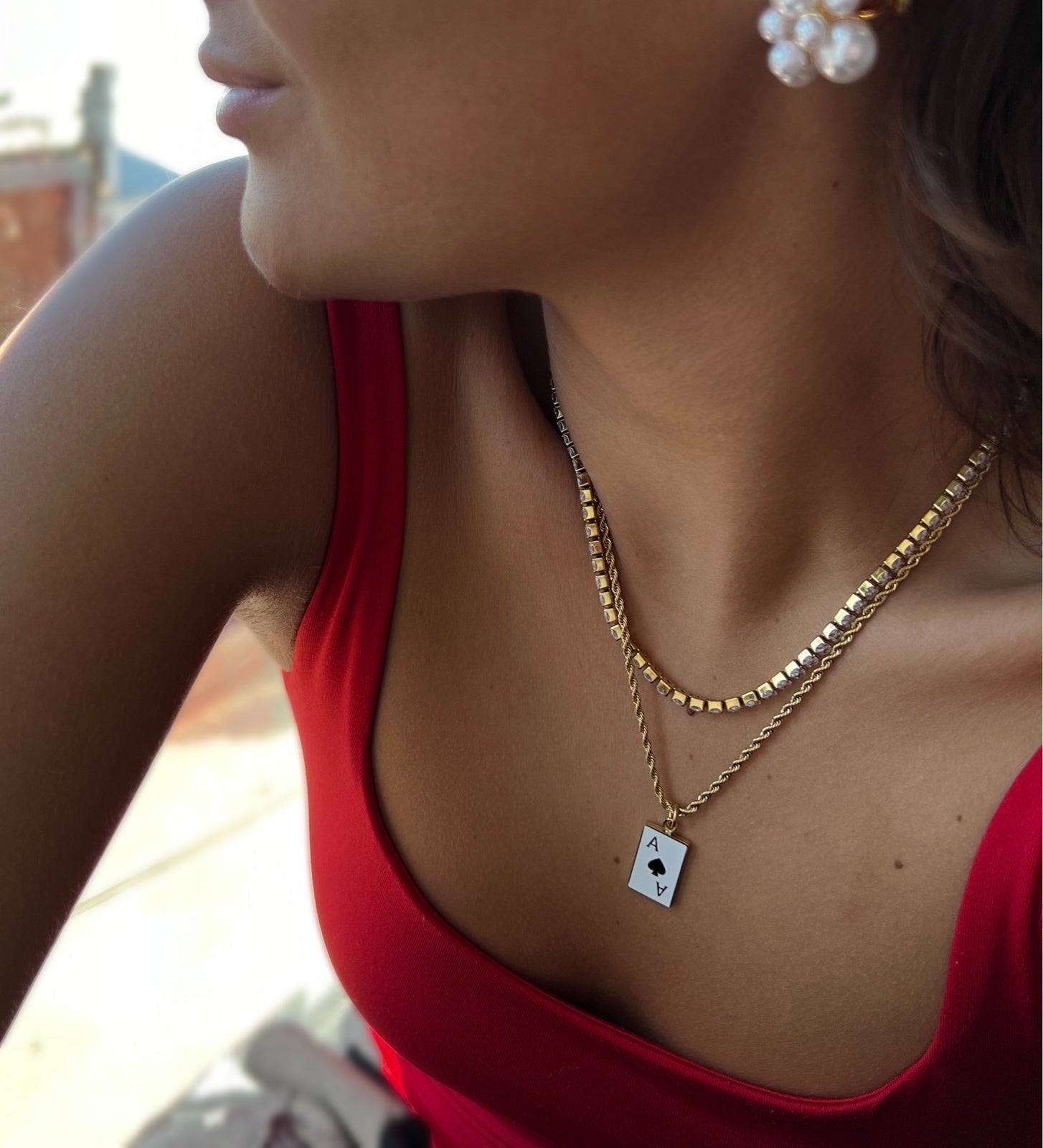 Ace Necklace || Choose Style