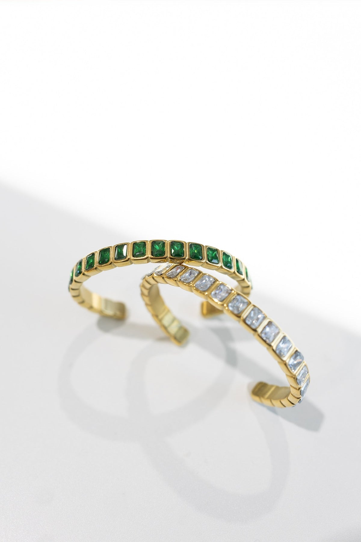Bedelia Crystal Cuff Bracelet