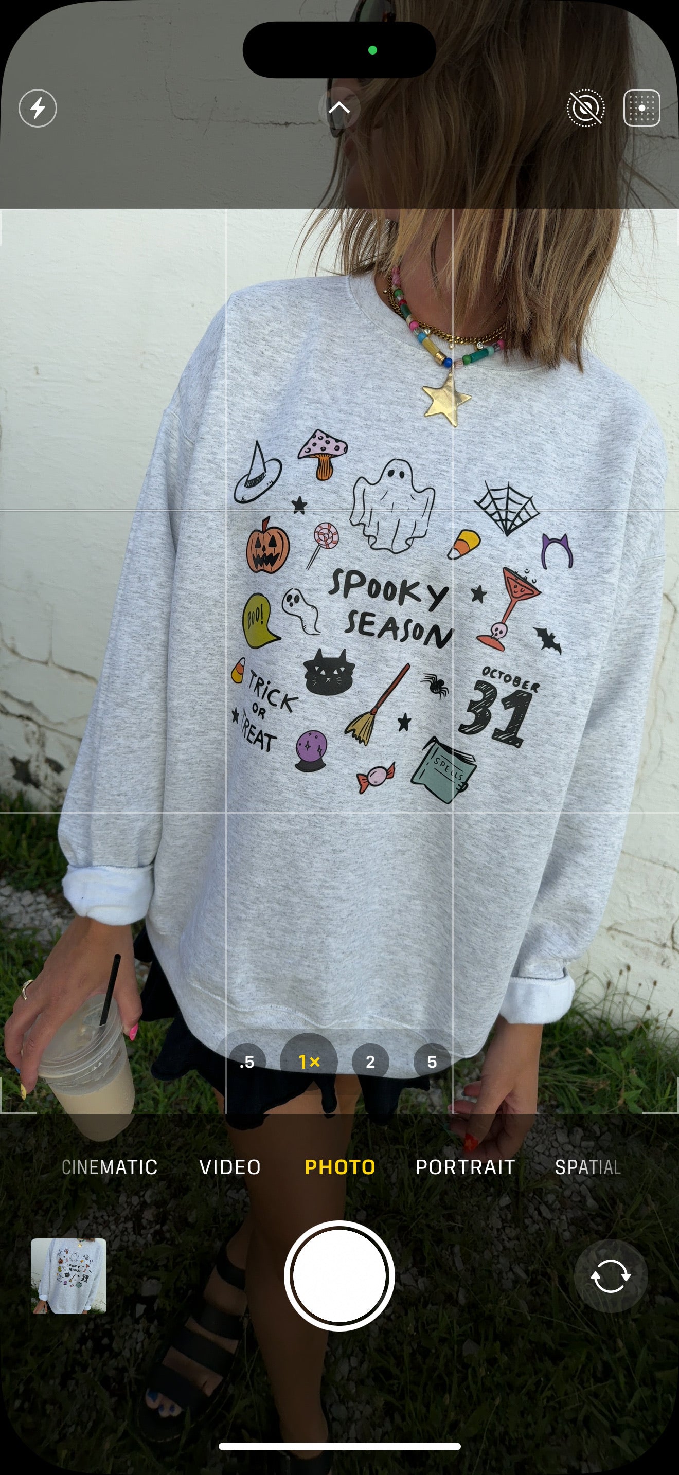 My Spooky Sweatshirt - Ash
