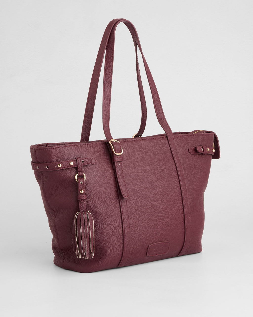 Pom Pom London Pelham Dark Maroon