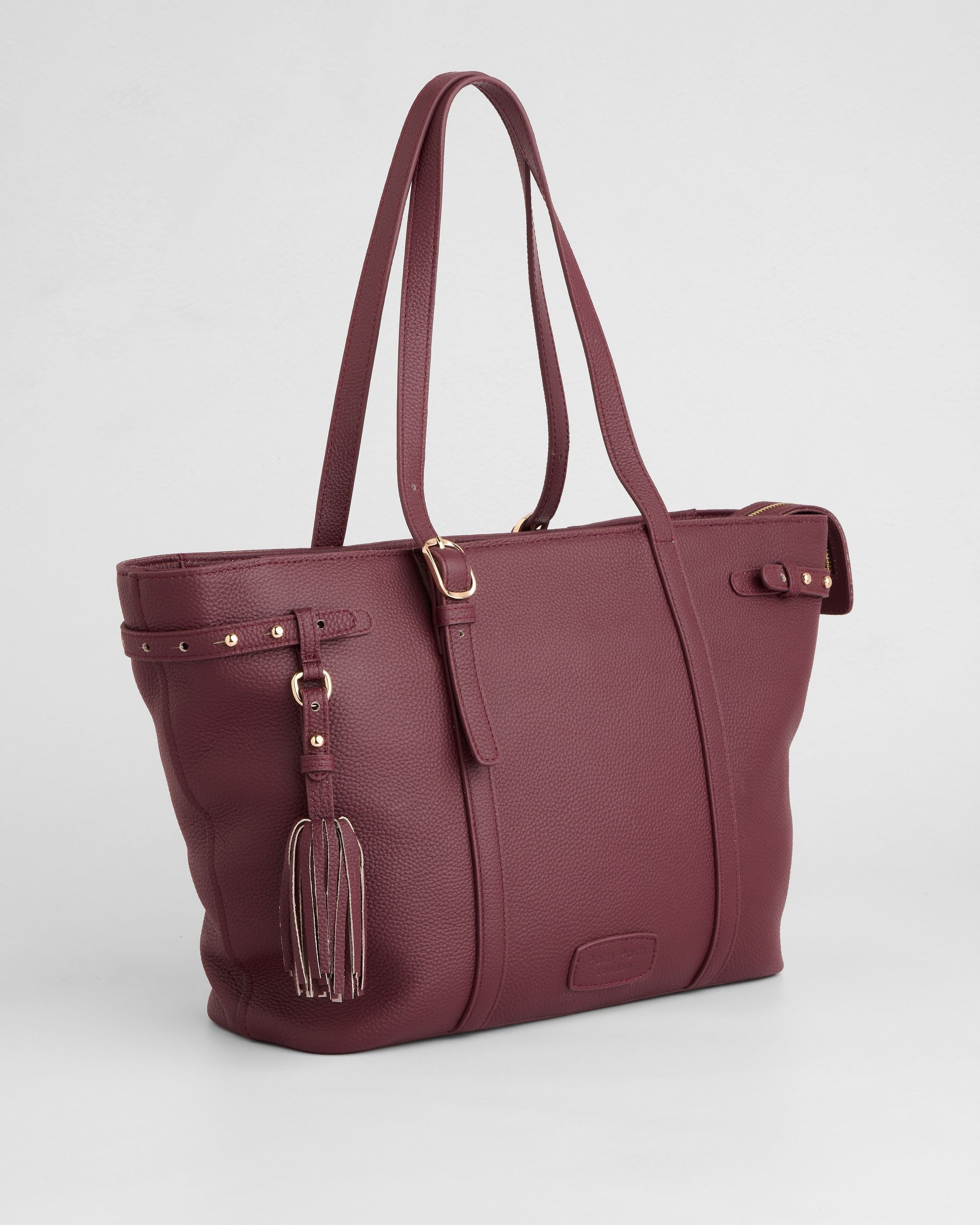 Pom Pom London Pelham Dark Maroon