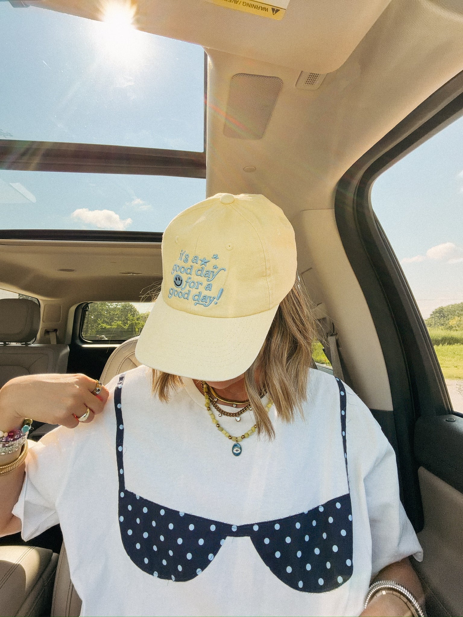 It's A Good Day Dad Cap - Yellow