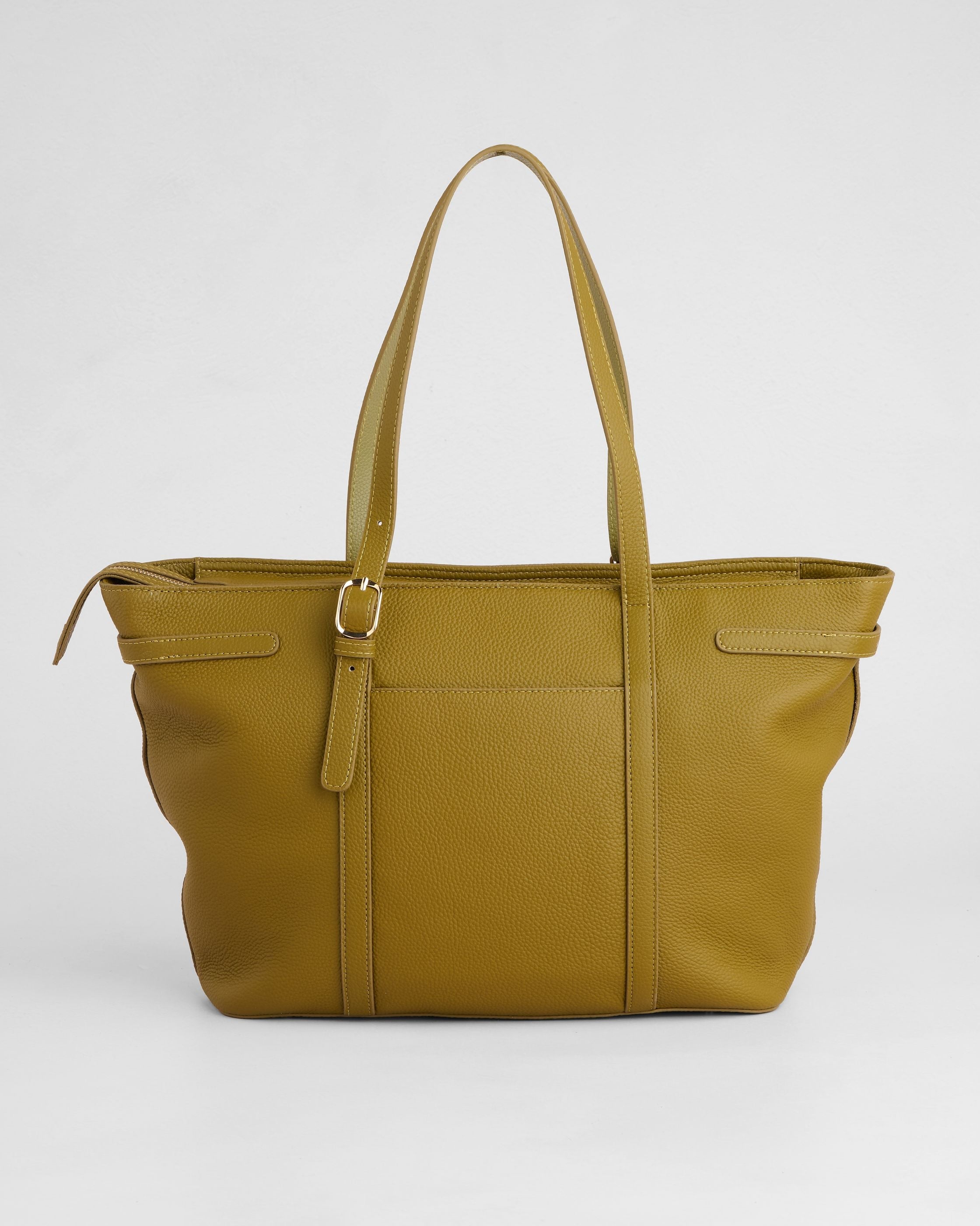 Pom Pom London Pelham Olive Green