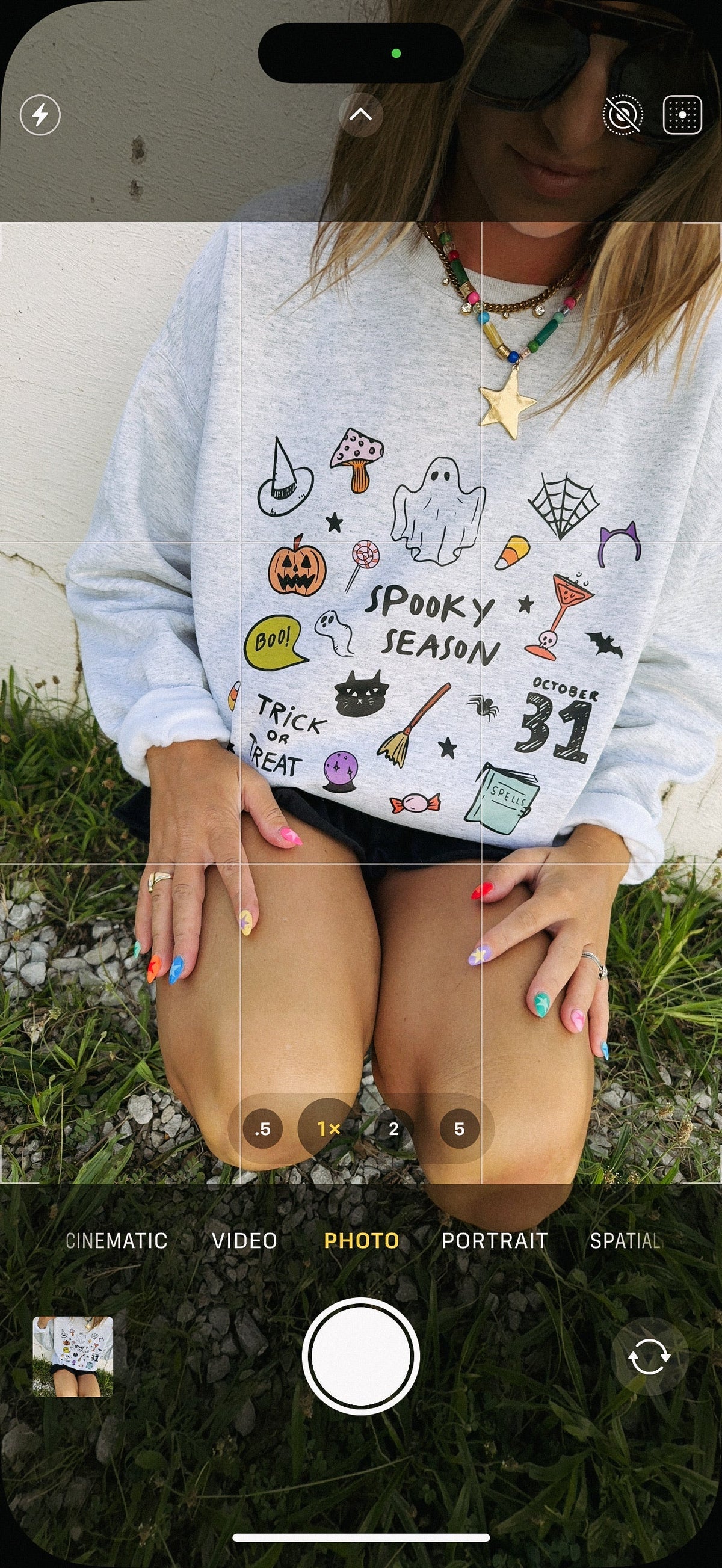 My Spooky Sweatshirt - Ash