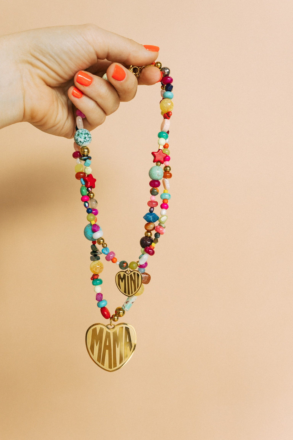 For The Minis Beaded Necklace - MINI