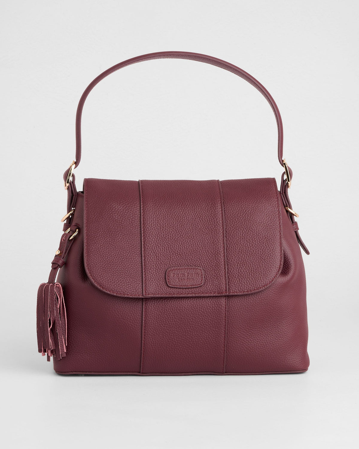 Pom Pom London Strand Dark Maroon