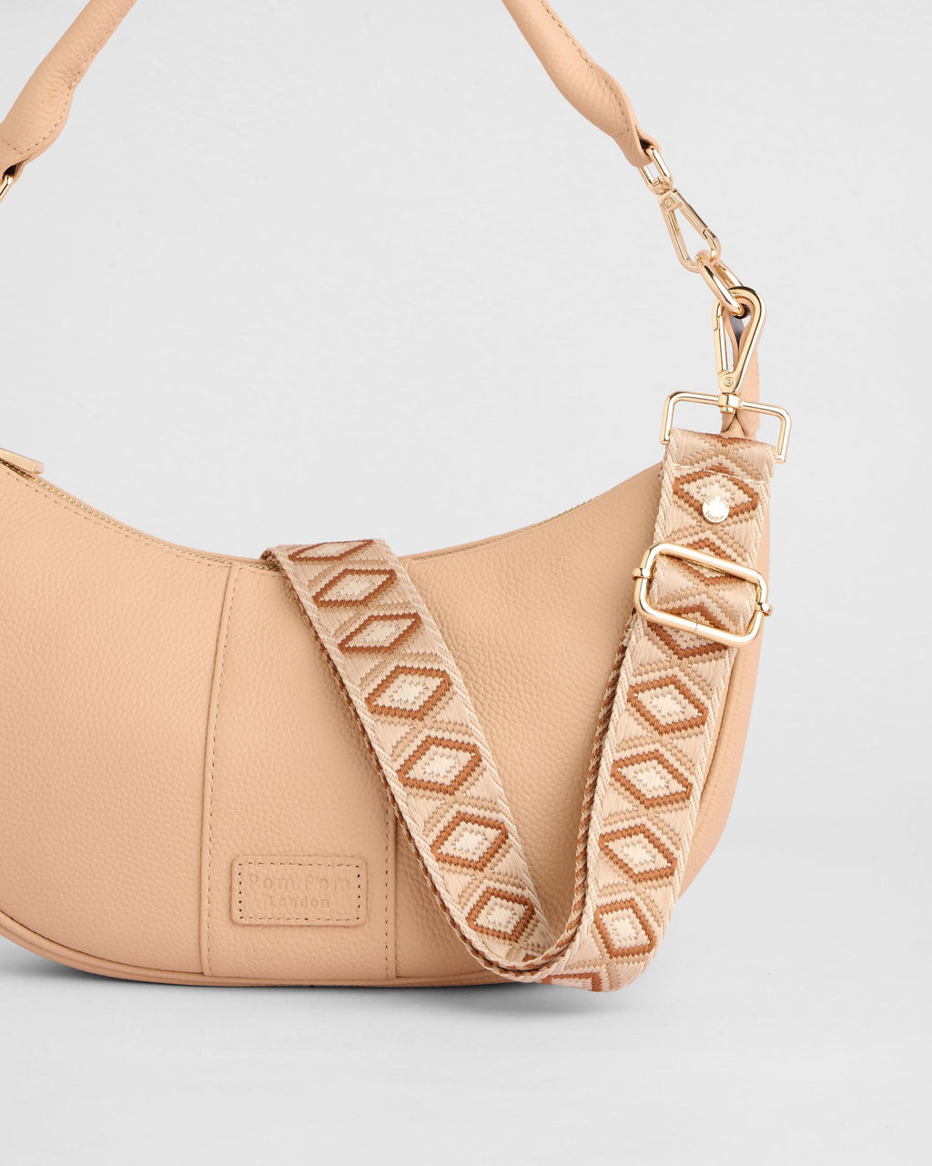 Sutton Sling Bag Almond Beige