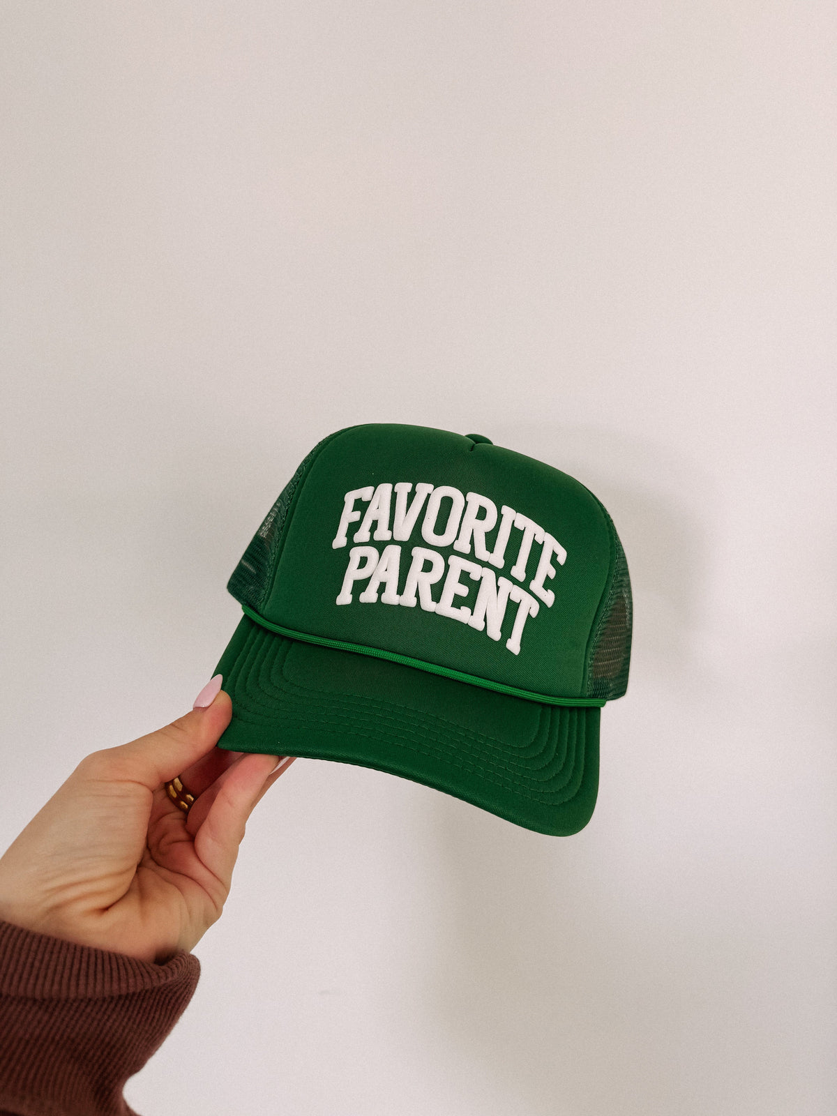 Favorite Parent Trucker Hat - Green