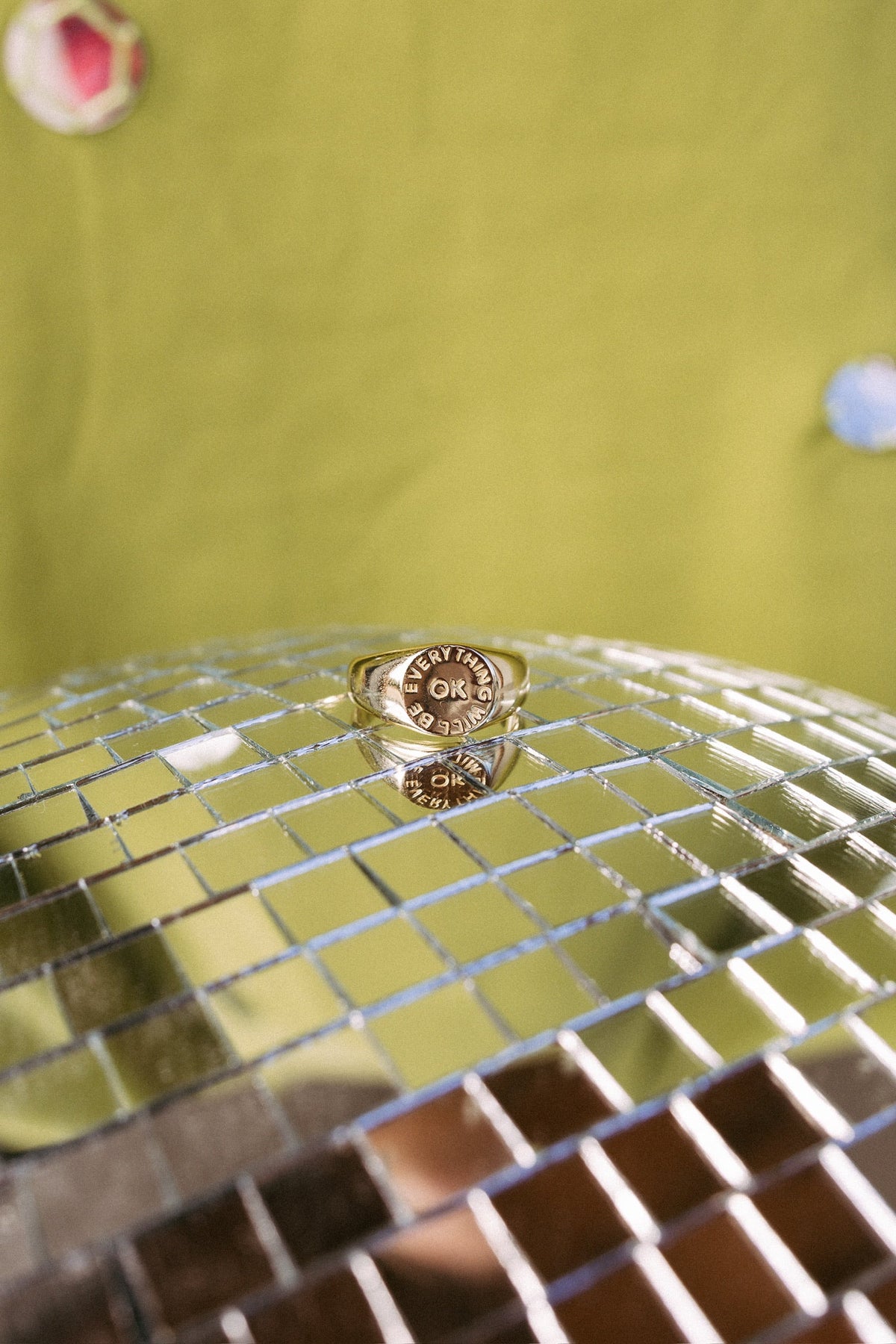 14K Luxe Everything Will Be Ok Ring 3