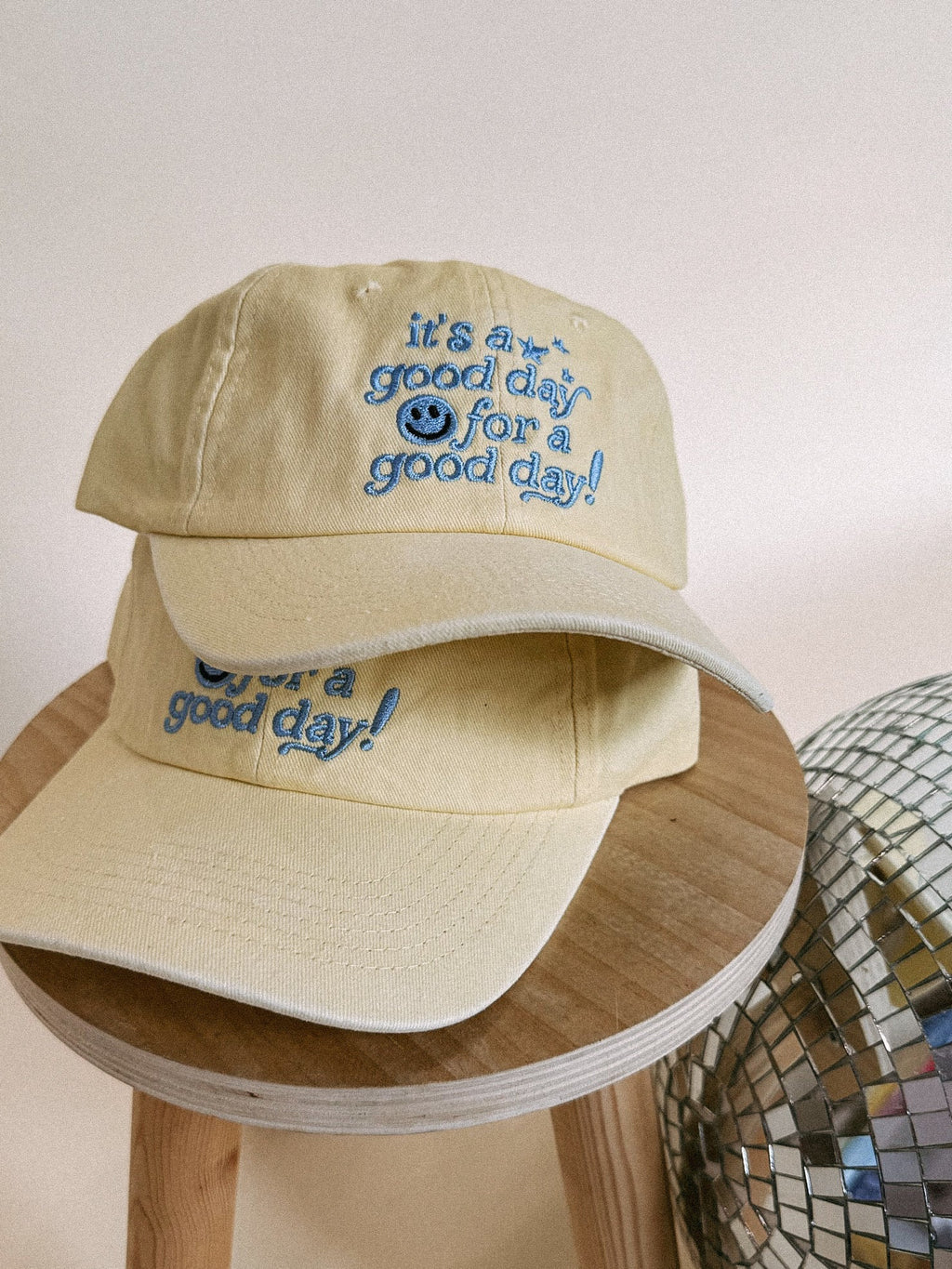 It's A Good Day Dad Cap - Yellow