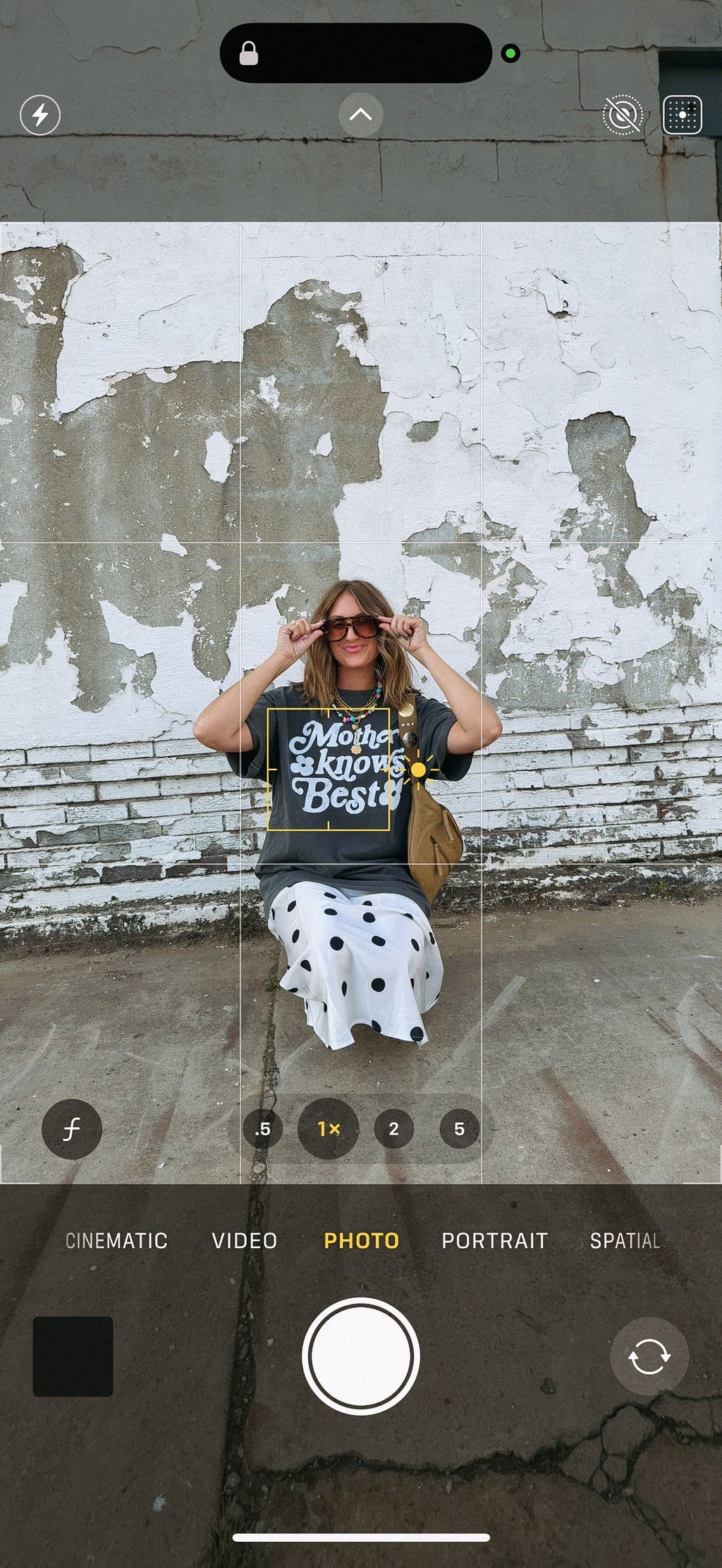 Mother Knows Best Graphic Tee - Charcoal / White