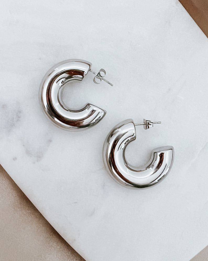 Eldon Hoop Earrings || Choose Color