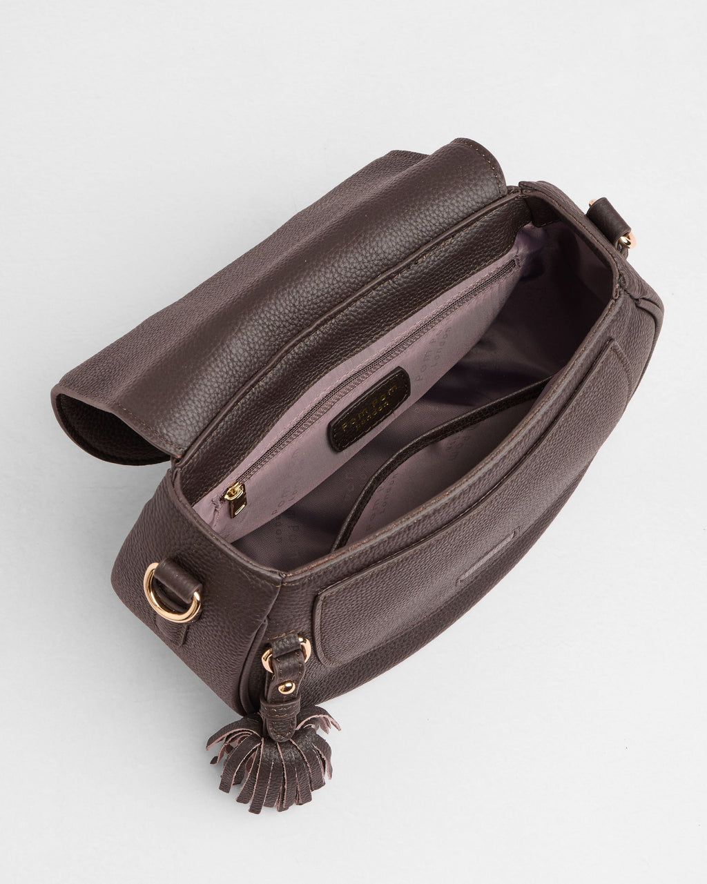 Pom Pom London Wilmington Chocolate Plum