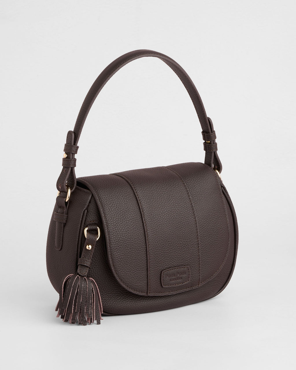 Pom Pom London Wilmington Chocolate Plum