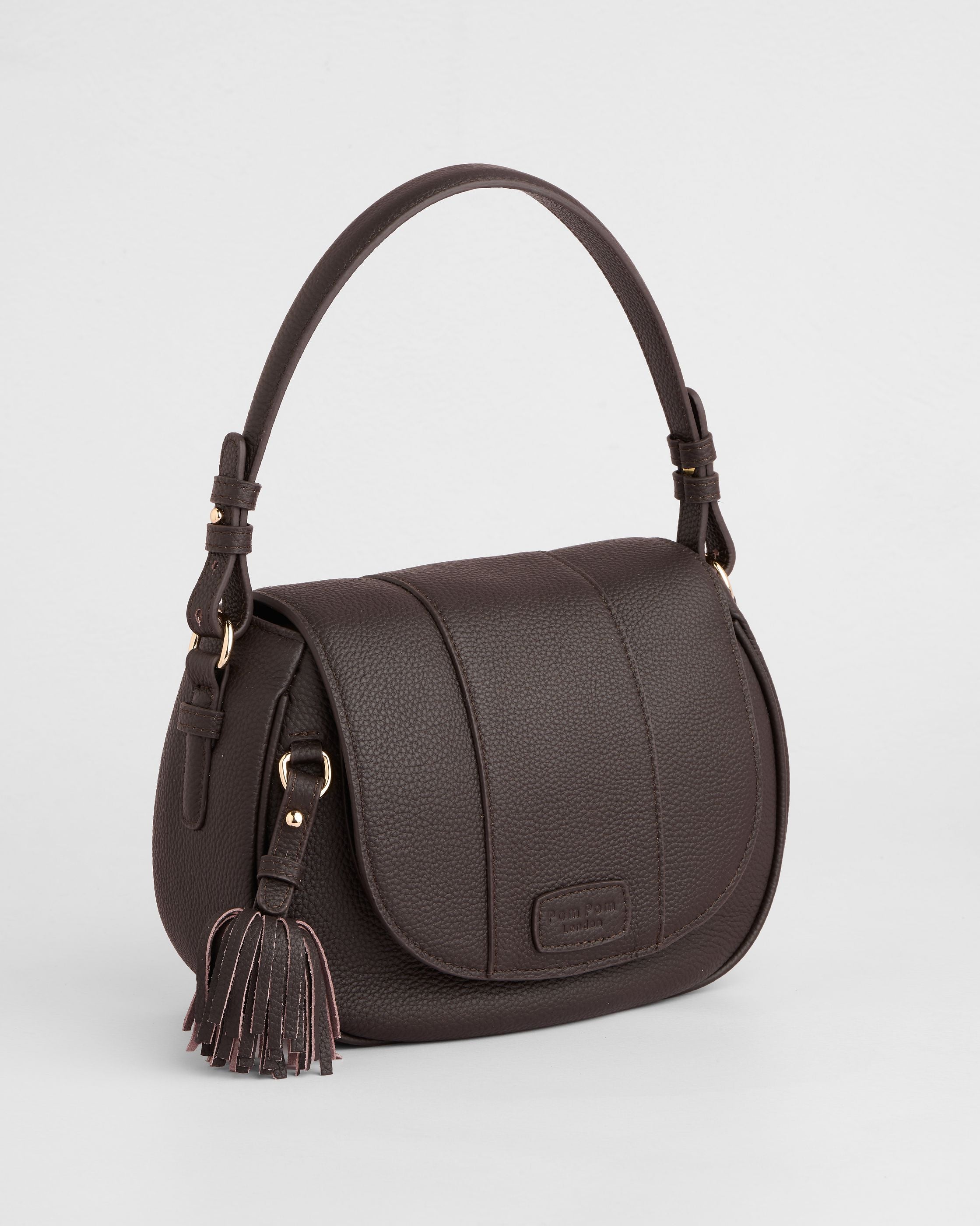 Pom Pom London Wilmington Chocolate Plum
