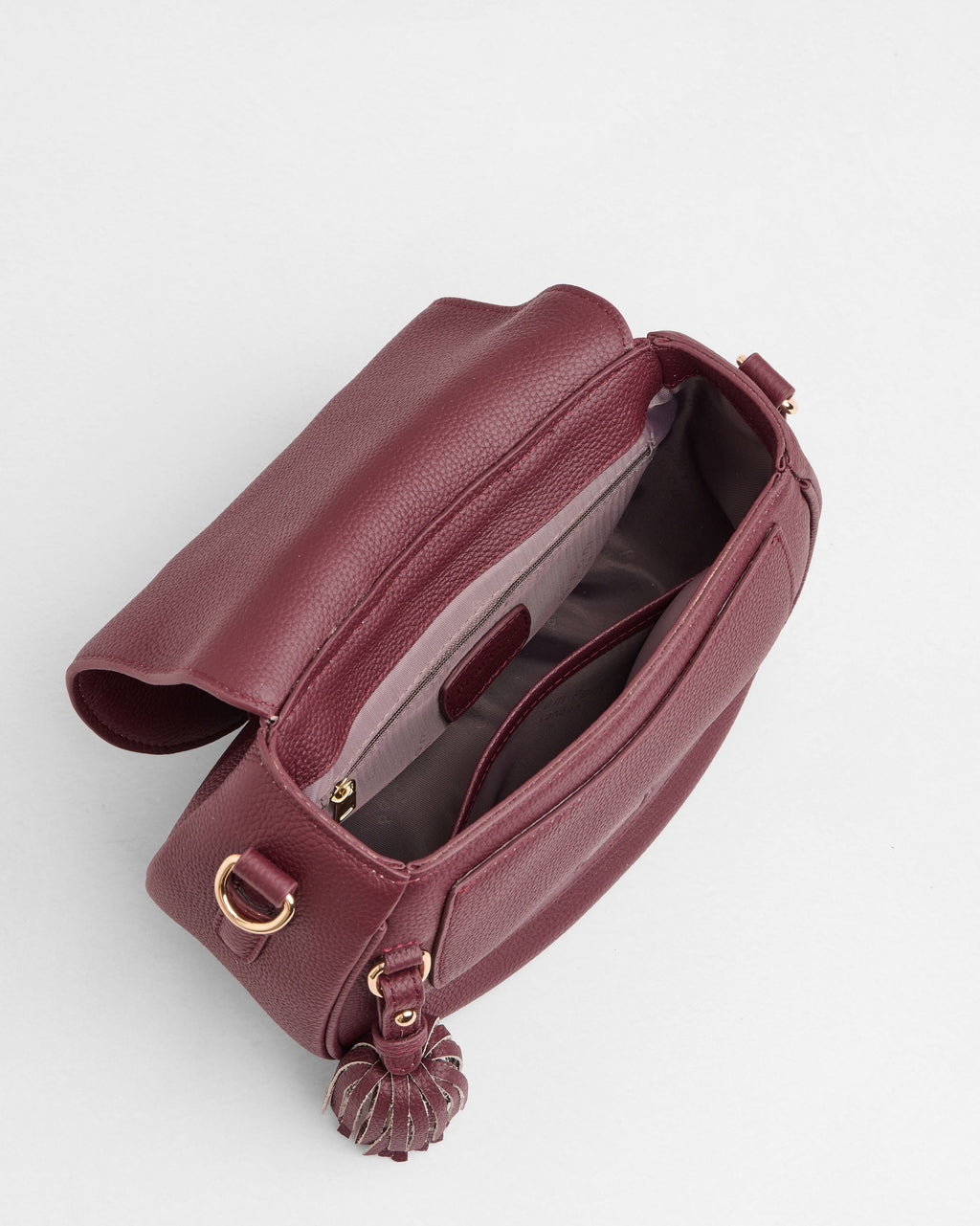 Pom Pom London Wilmington Dark Maroon