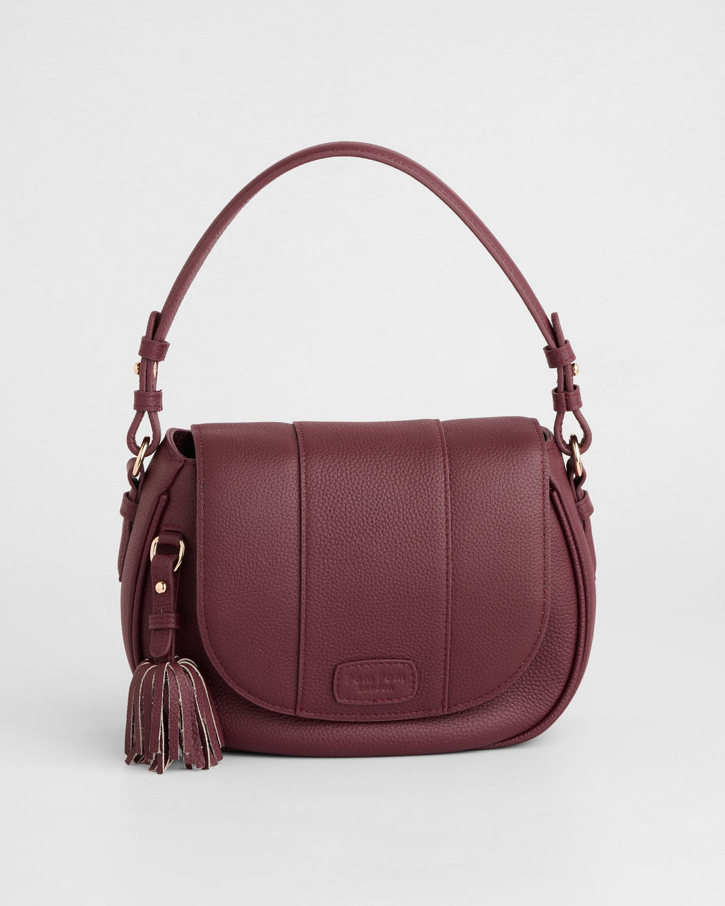 Pom Pom London Wilmington Dark Maroon