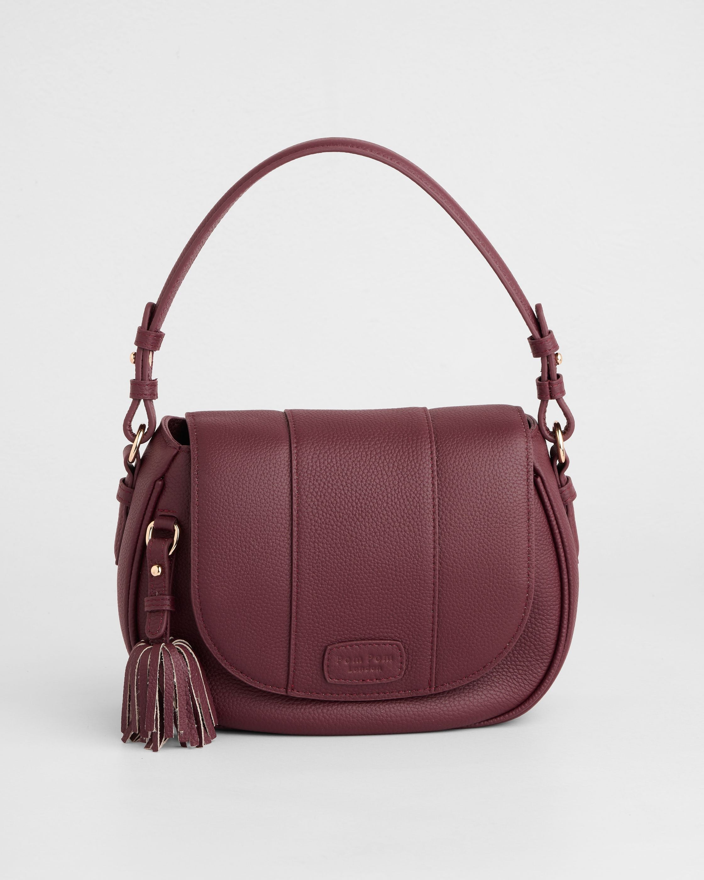 Pom Pom London Wilmington Dark Maroon