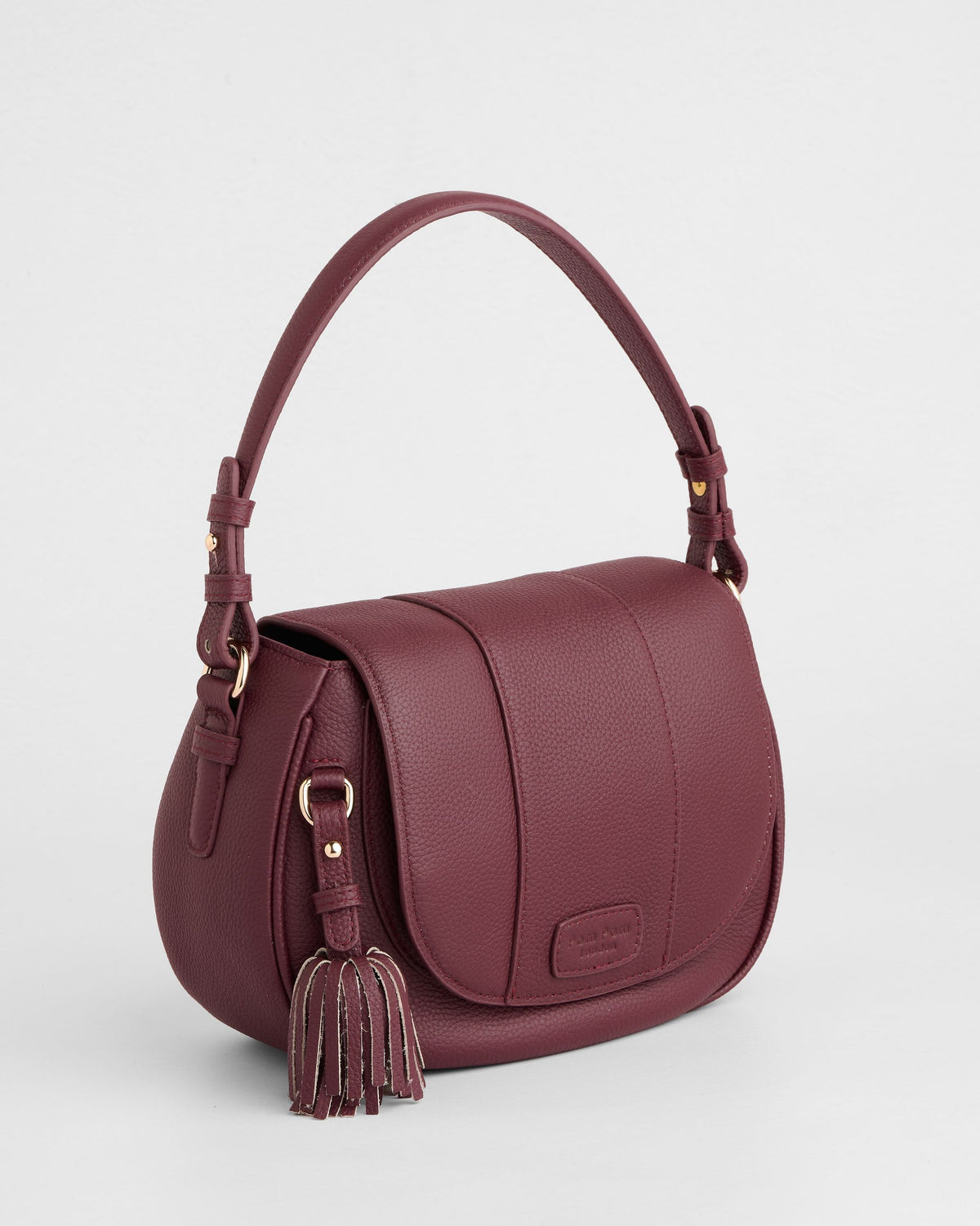 Pom Pom London Wilmington Dark Maroon