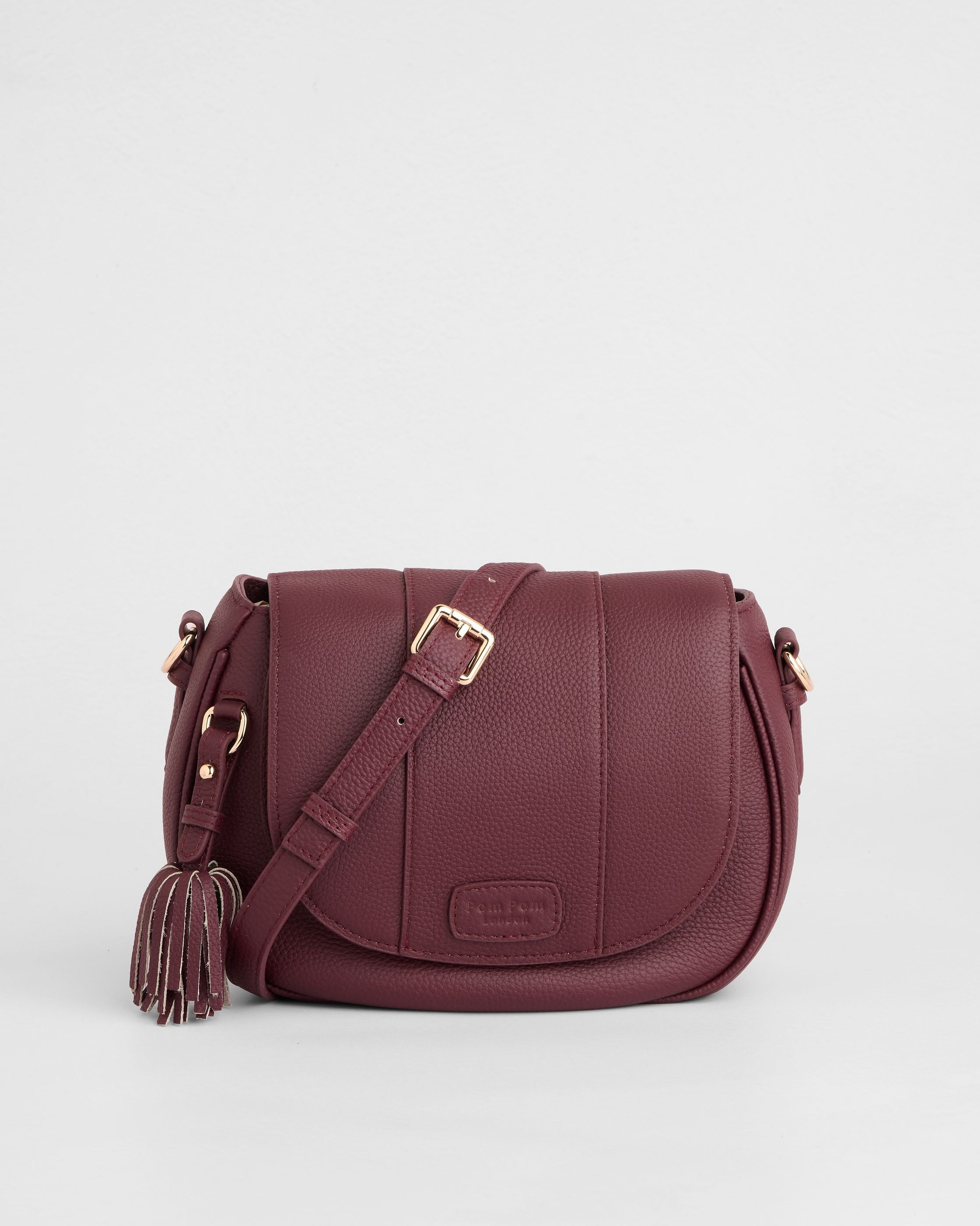 Pom Pom London Wilmington Dark Maroon