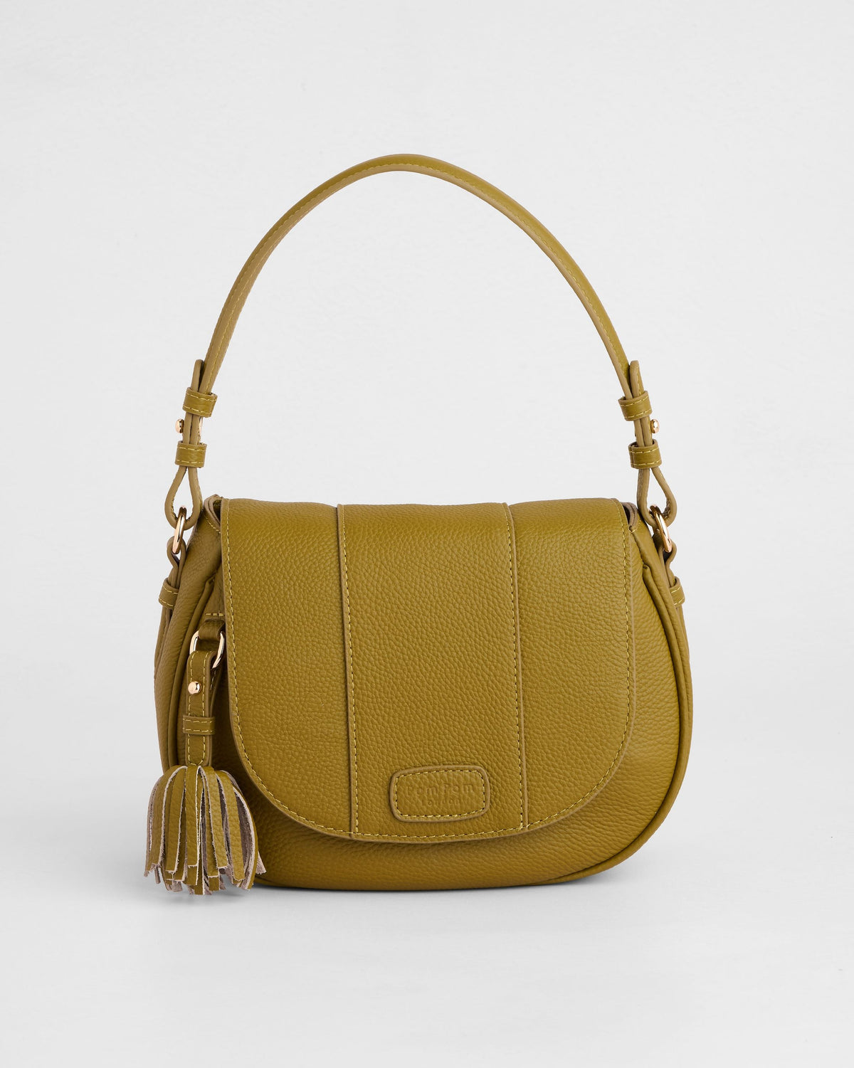 Pom Pom London Wilmington Olive Green