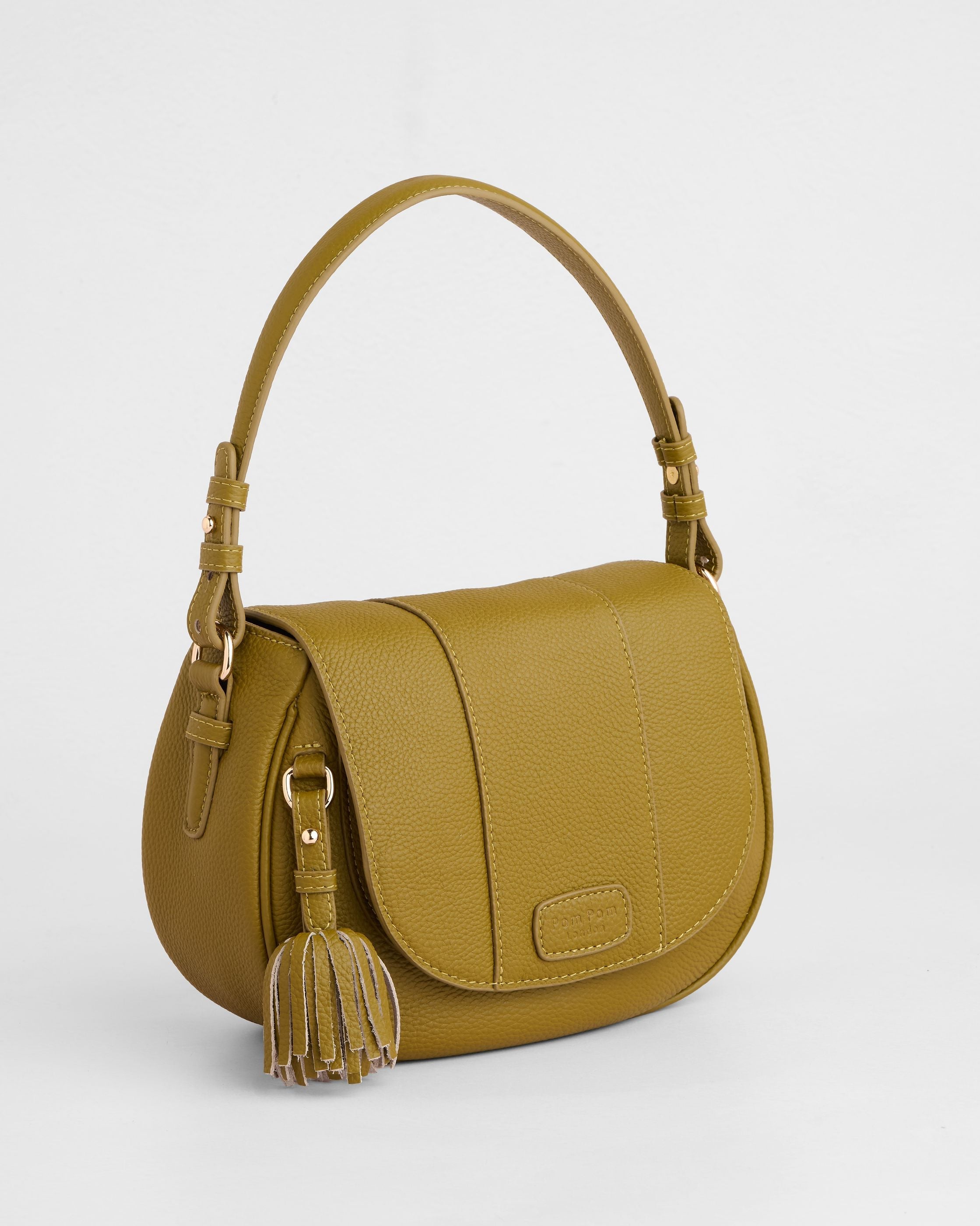 Pom Pom London Wilmington Olive Green