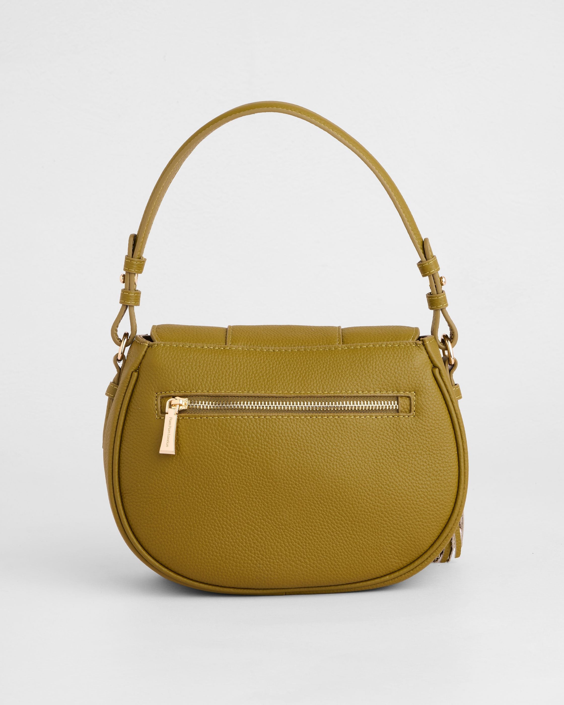 Pom Pom London Wilmington Olive Green