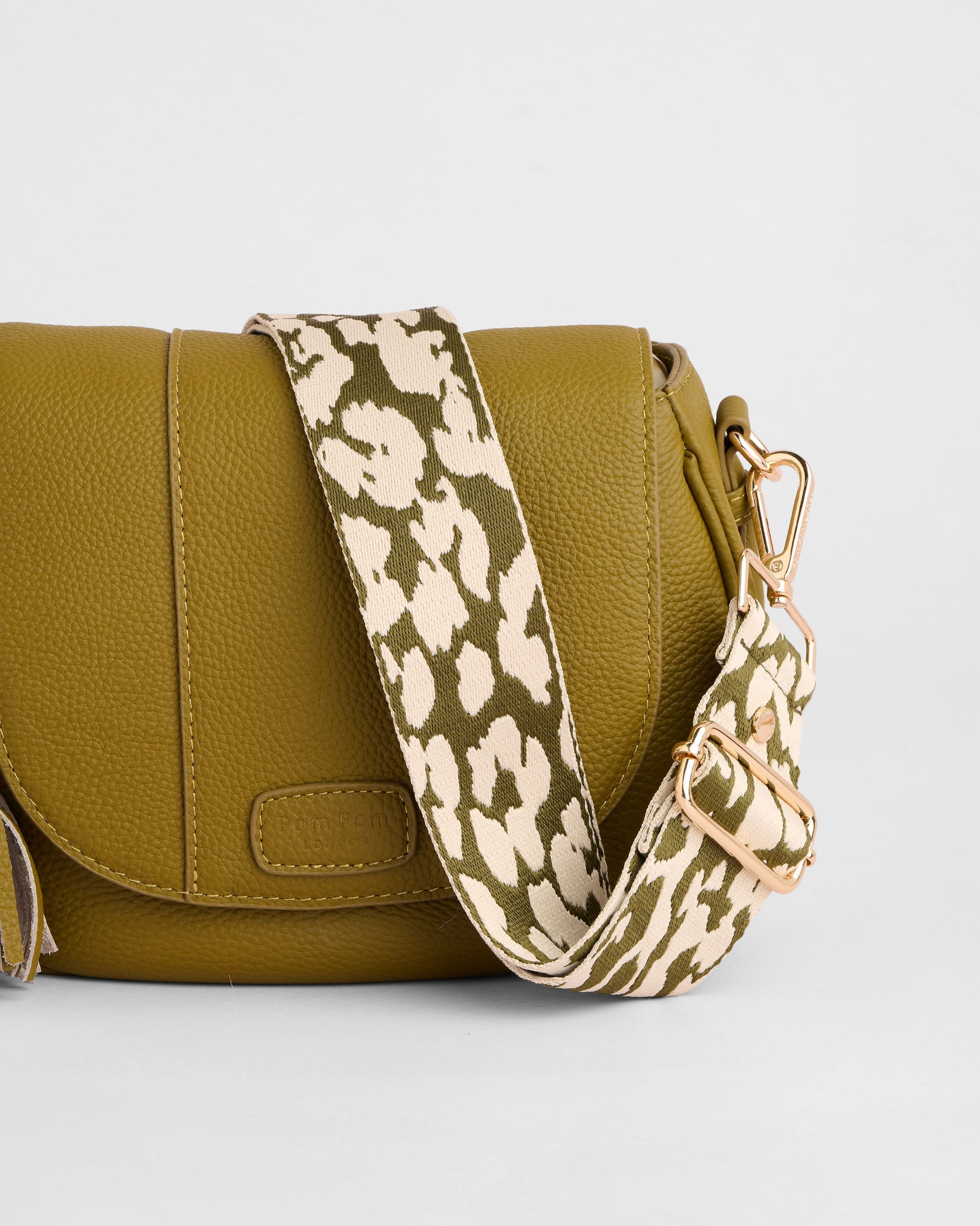 Pom Pom London Wilmington Olive Green