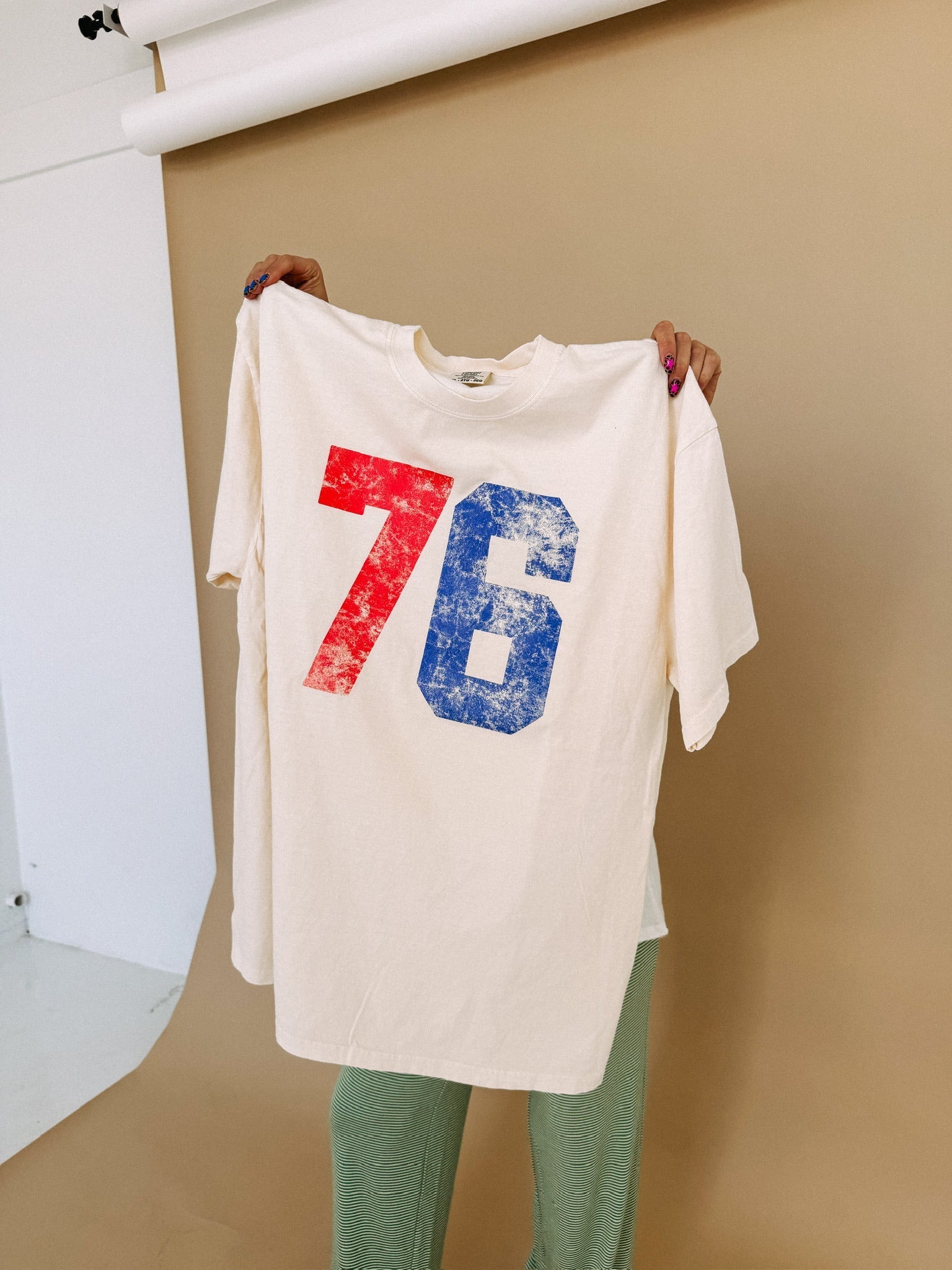 76 Graphic Tee - Ivory