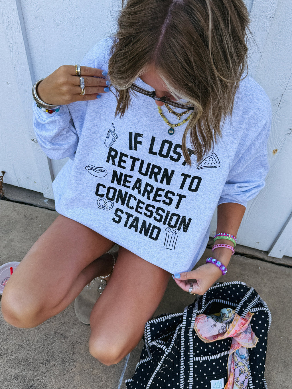 Concession Stand Sweatshirt - Ash