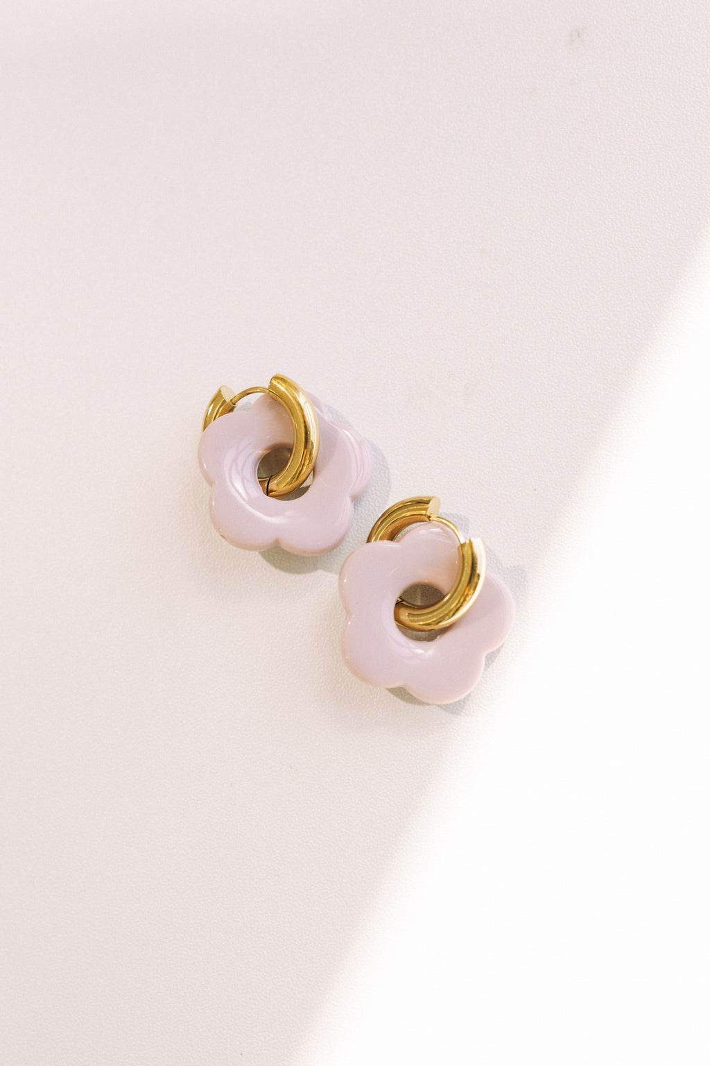 Color Me Daisy Hoop Earrings || Choose Color
