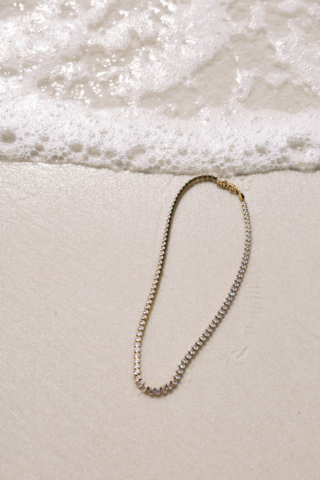 Henrietta Oval Tennis Necklace